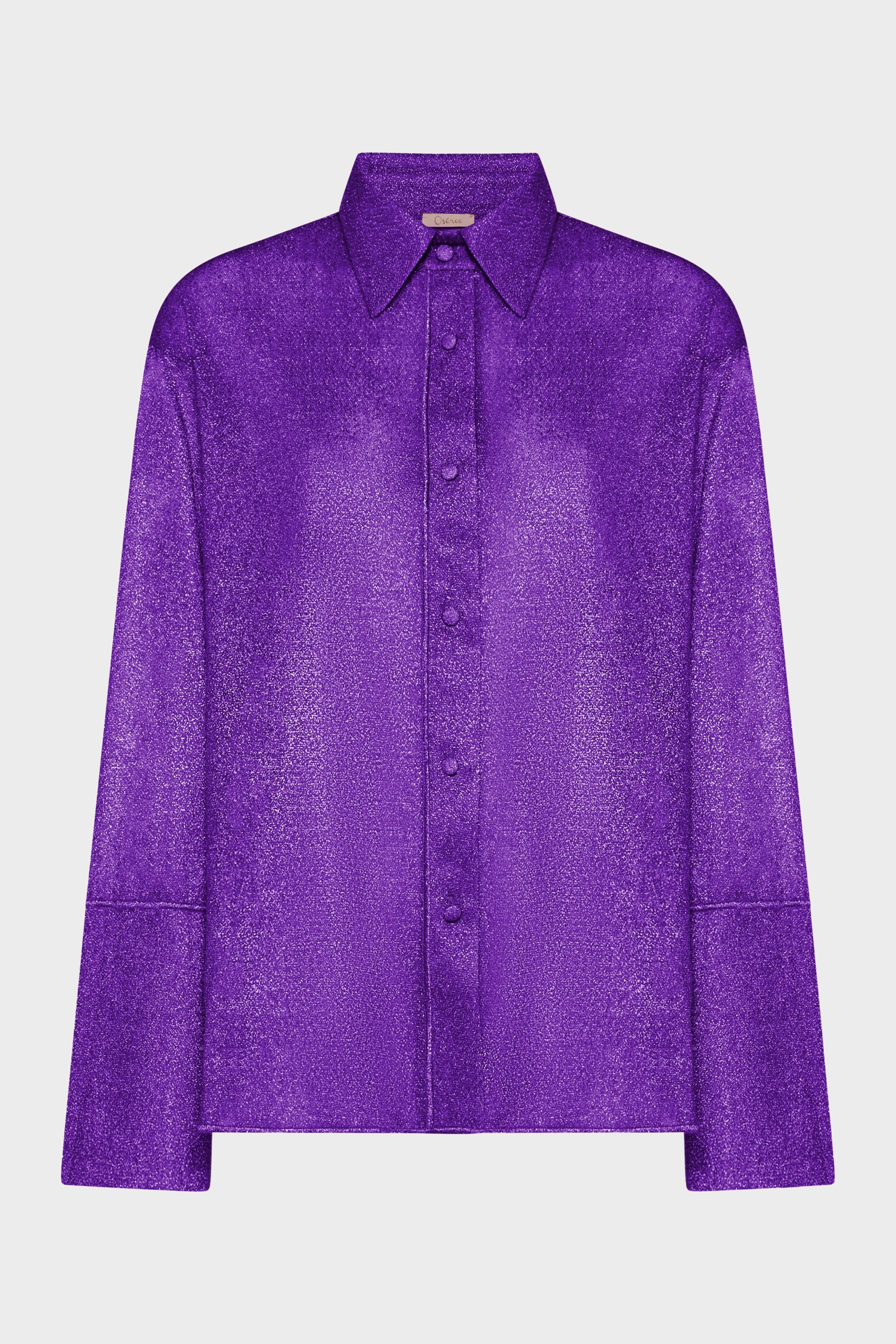 トップス lumiere Glazed Lumière Sleeves Shirt