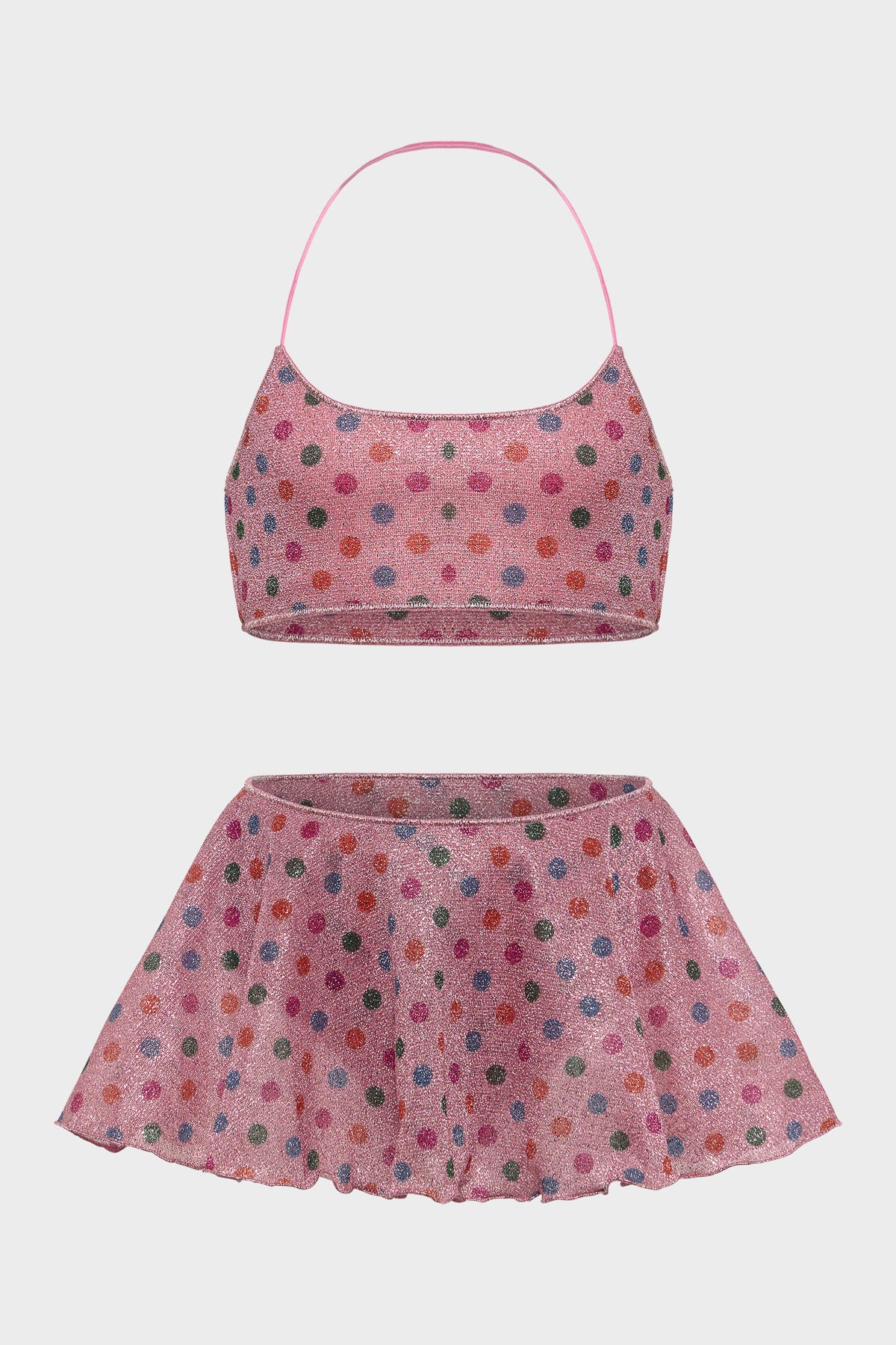 Osemini Multicolor Pois Two Piece