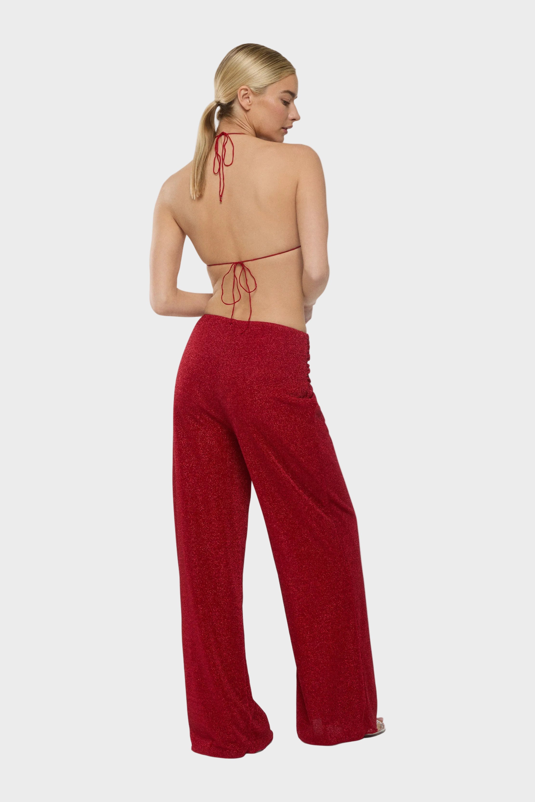 Red Roses Pants