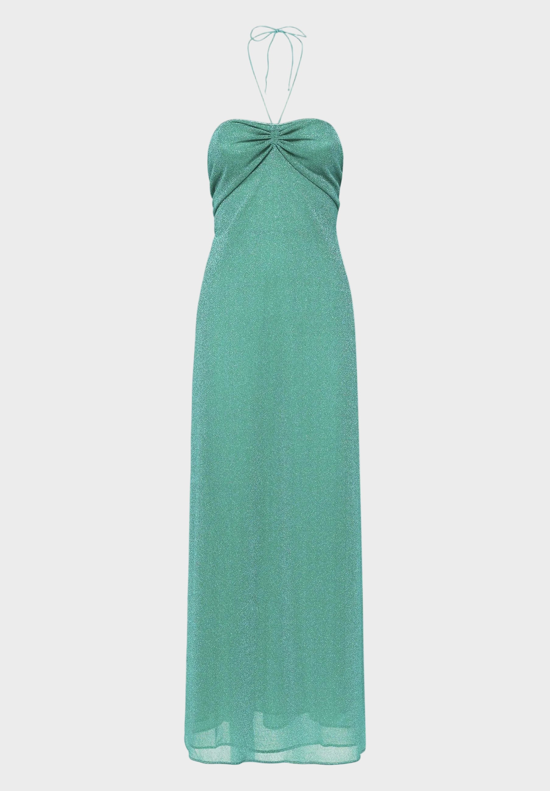 oseree green dress Marylin sequined maxi dress in green - Oseree