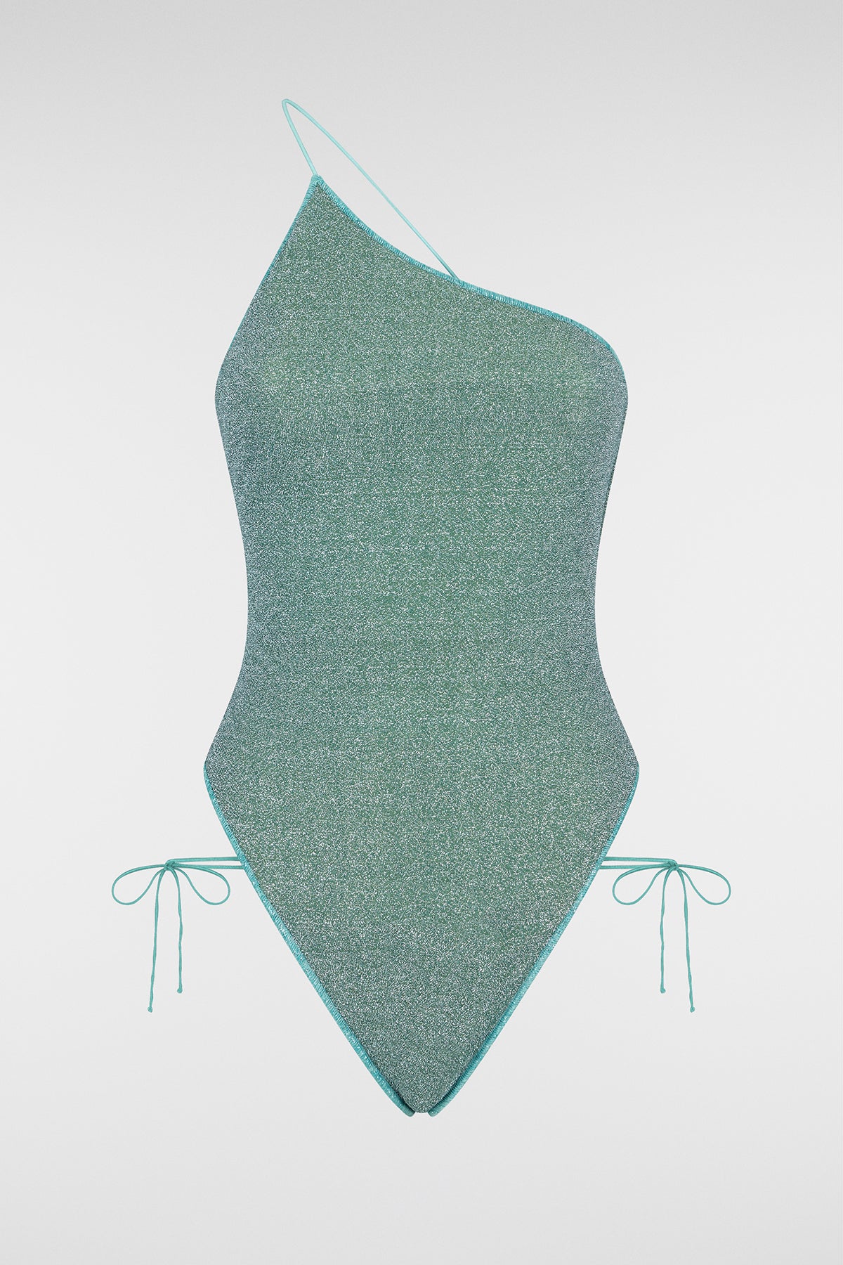 Lumière One Shoulder Lace Maillot