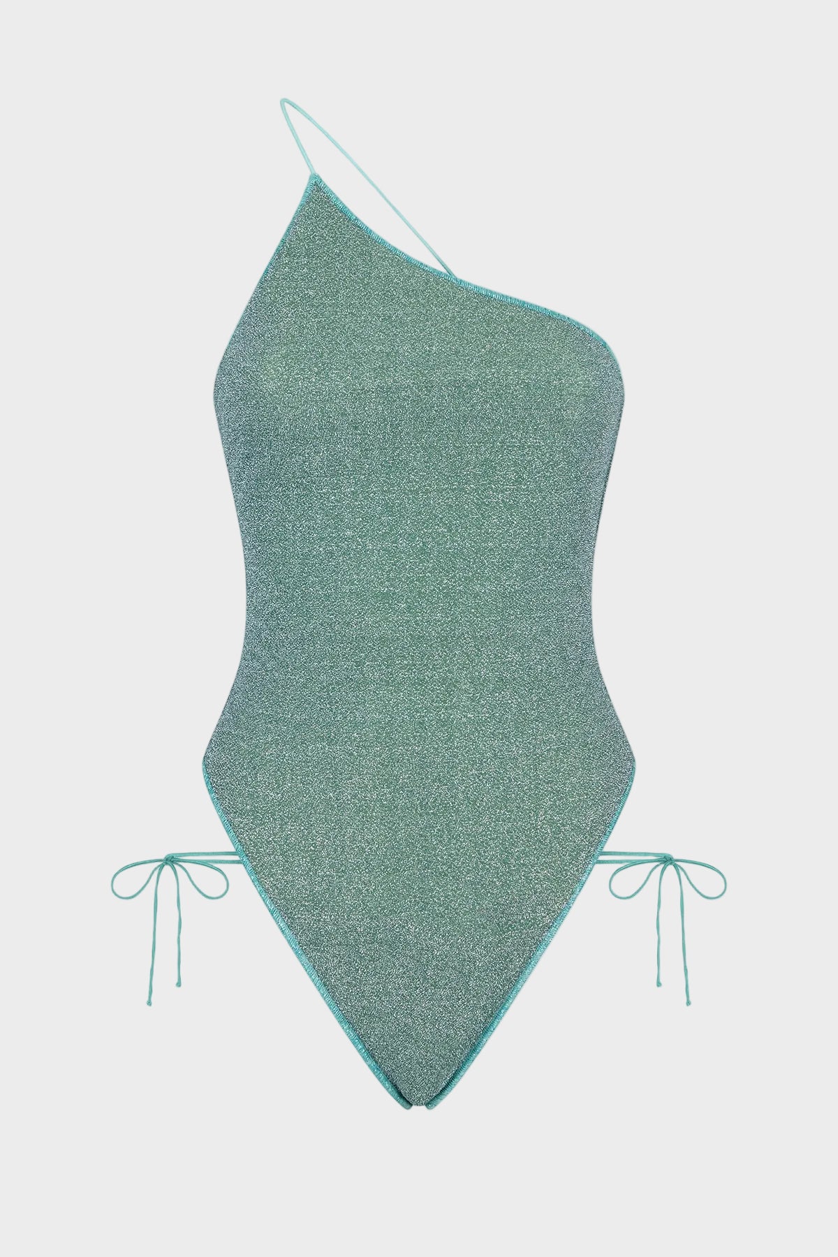 Lumière One Shoulder Lace Maillot