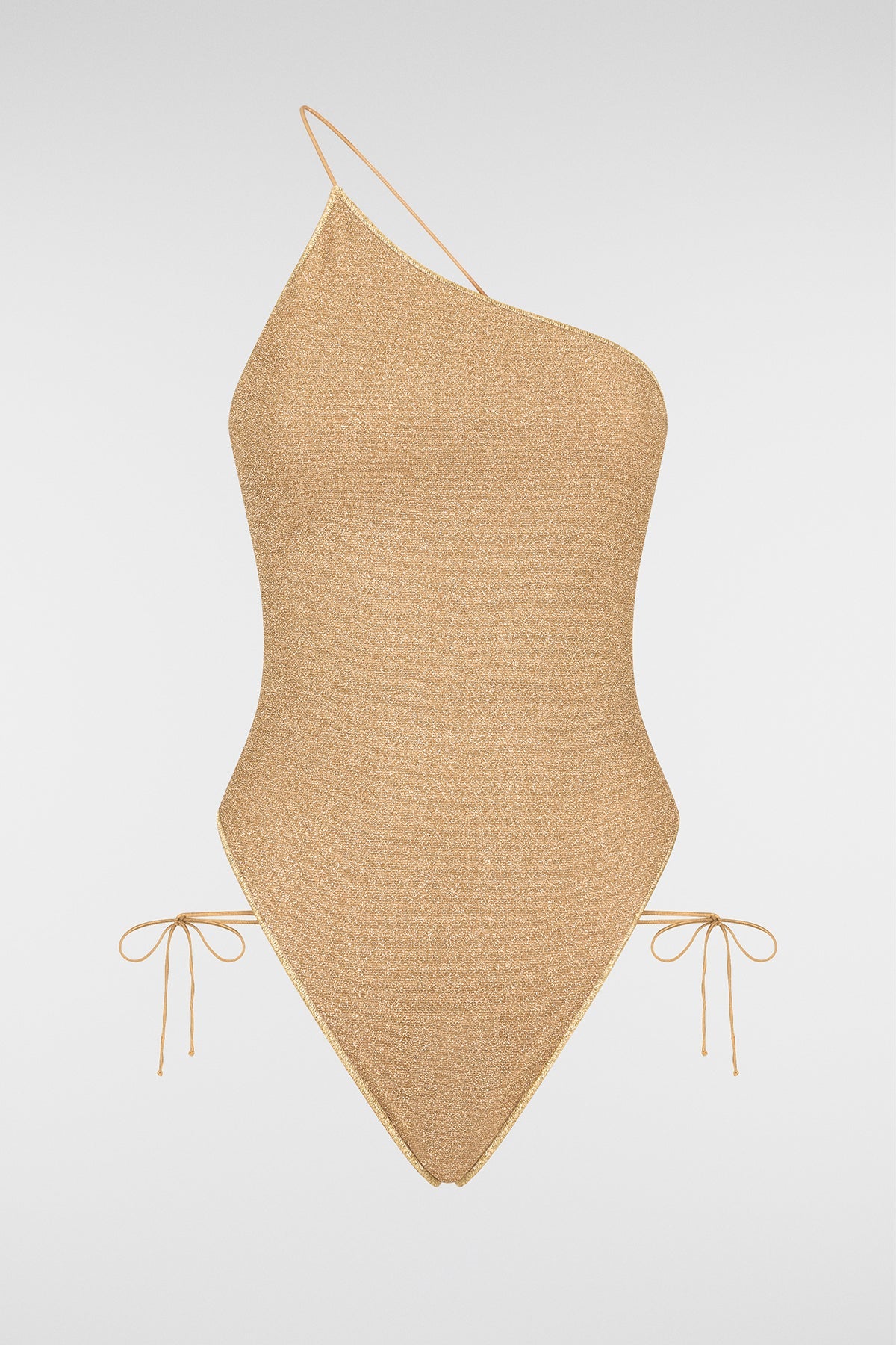 Lumière One Shoulder Lace Maillot