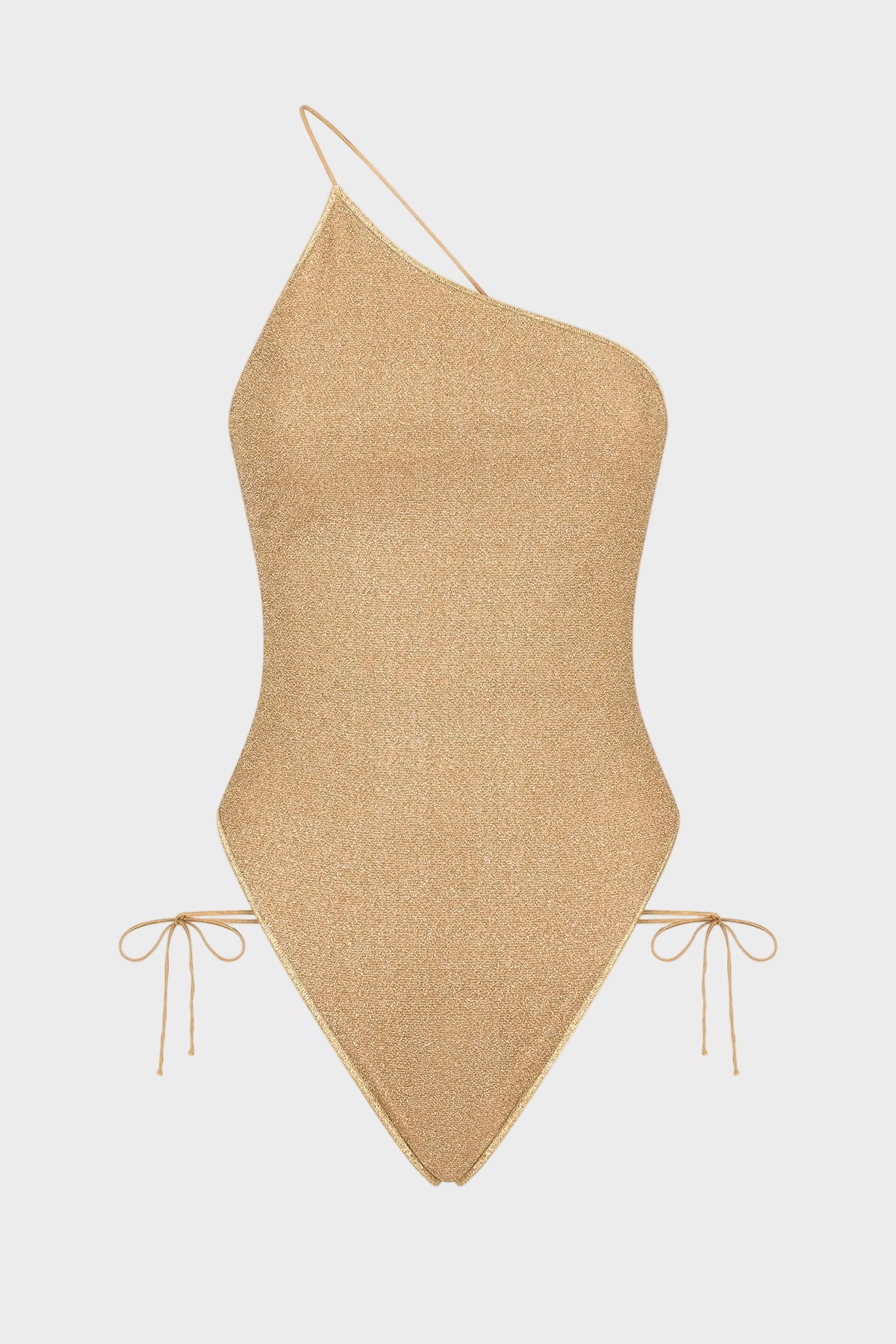 Lumière One Shoulder Lace Maillot