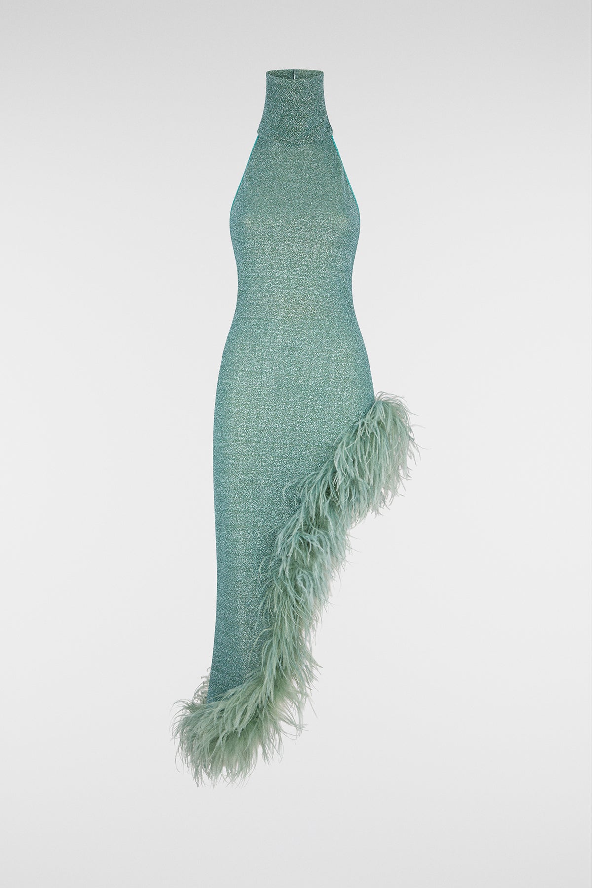 Lumière Plumage Turtleneck Dress