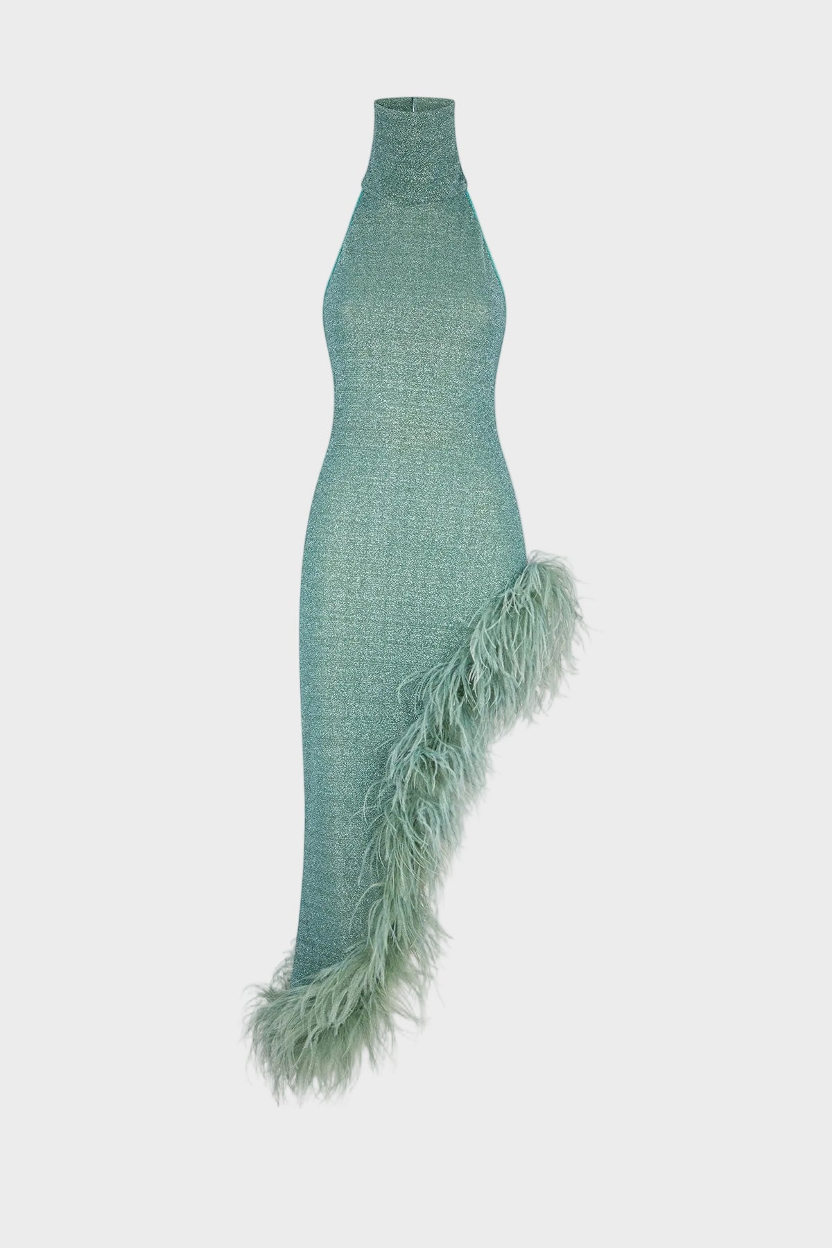 Lumière Plumage Turtleneck Dress