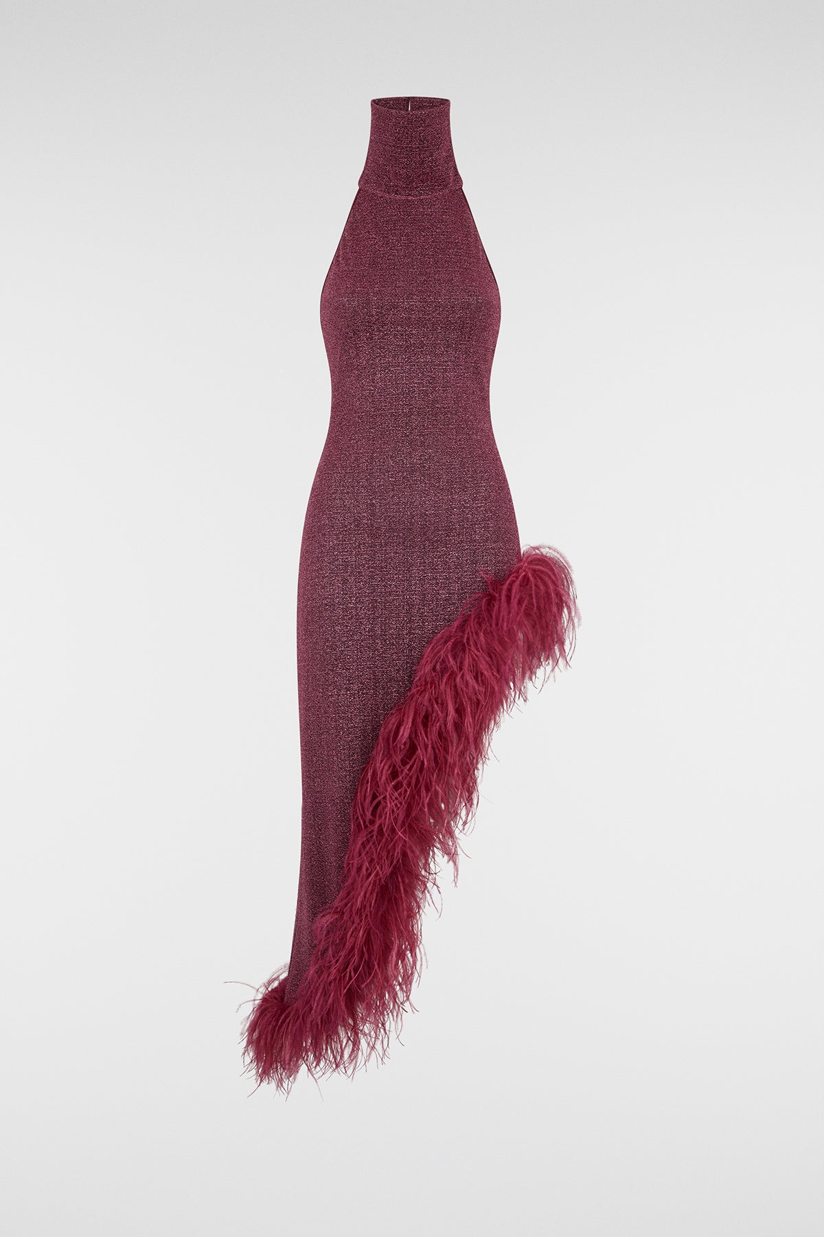 Lumière Plumage Turtleneck Dress