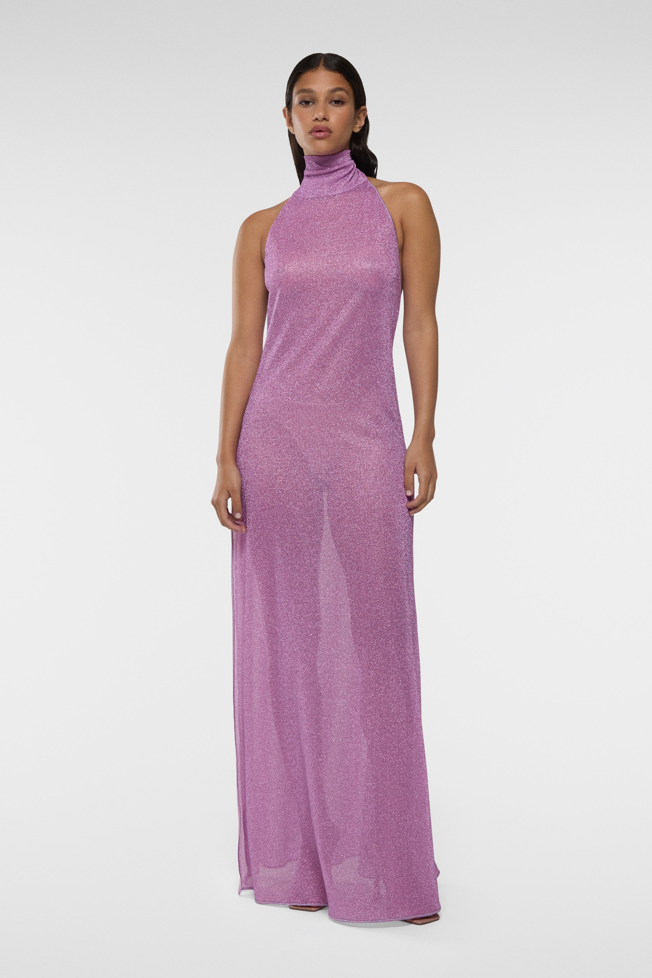 Lumière Turtleneck Dress