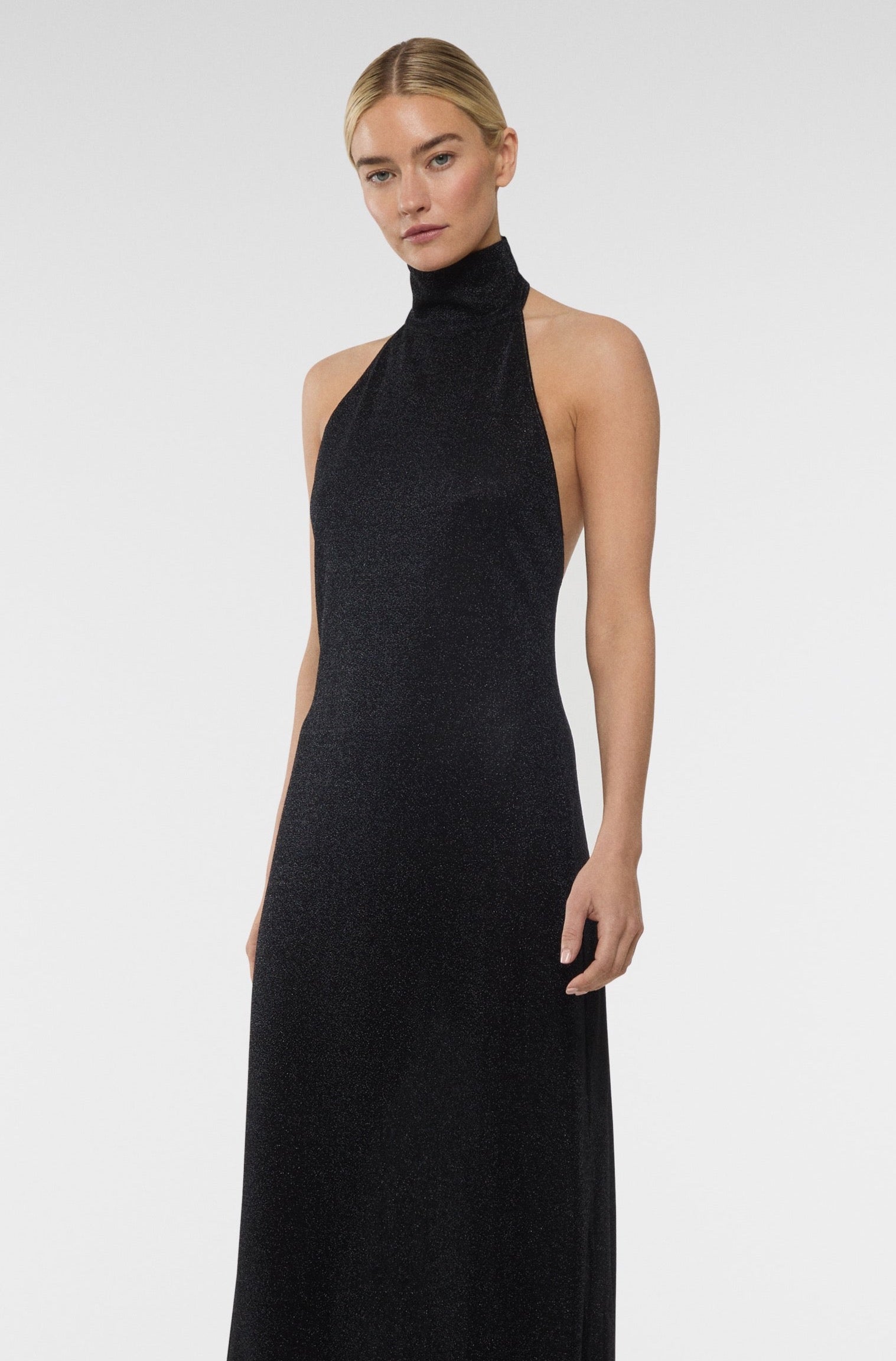 Lumière Plumage Turtleneck Dress