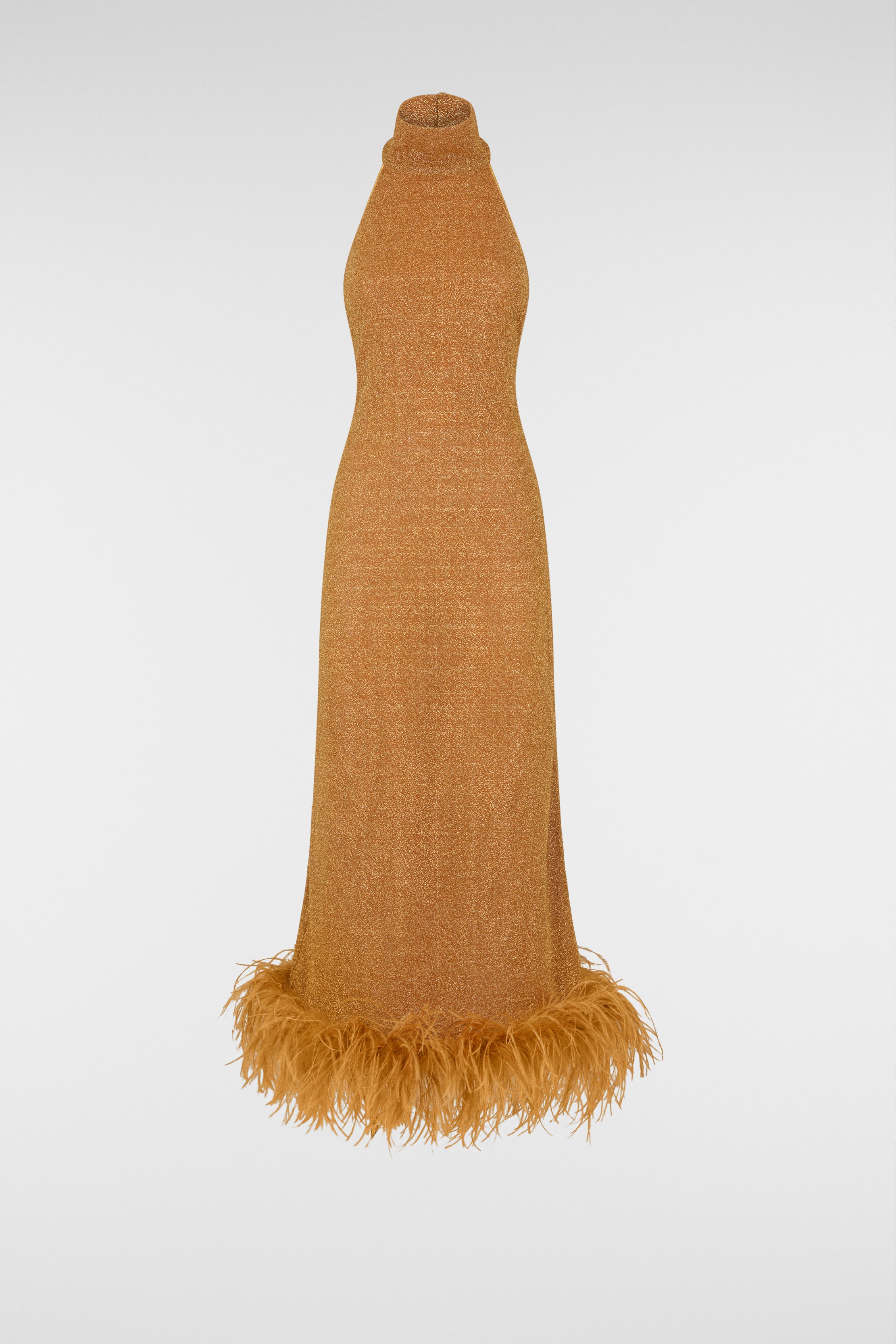 Lumière Plumage Turtleneck Dress