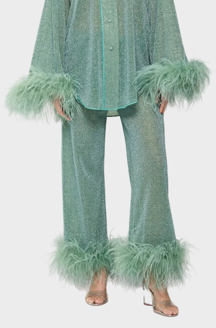 Lumière Plumage Long Pants
