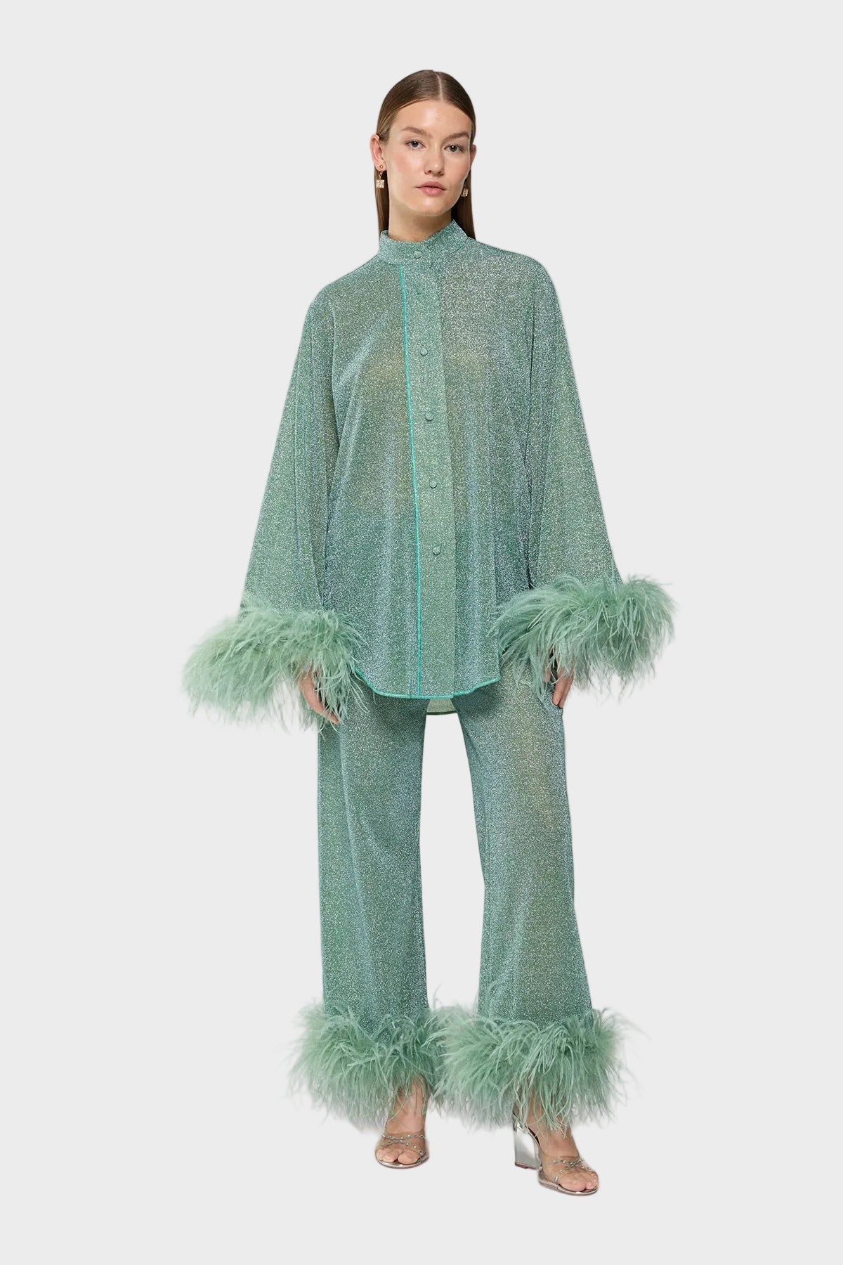 Lumière Plumage Long Pants