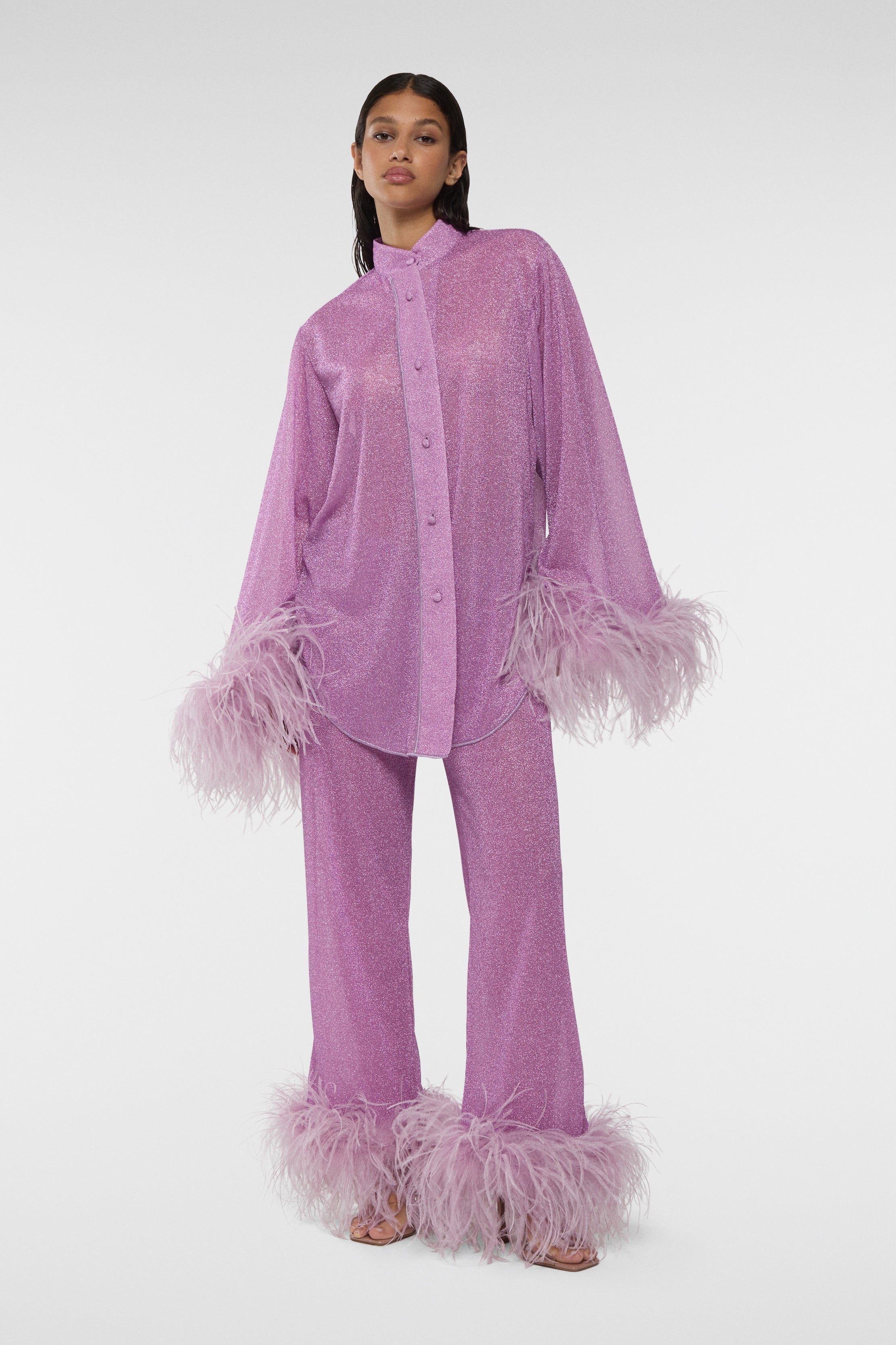 Lumière Plumage Long Pants