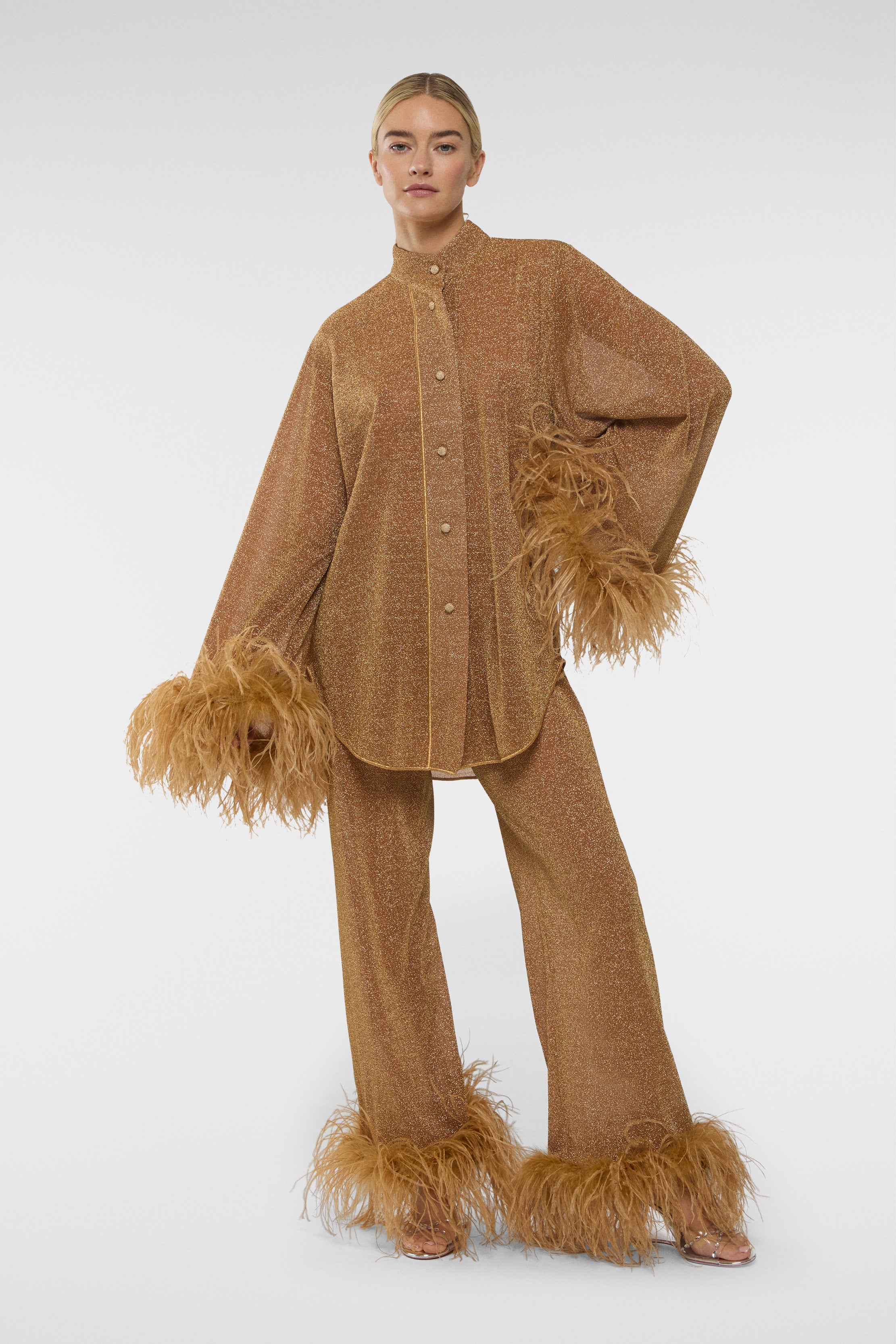Lumière Plumage Long Pants