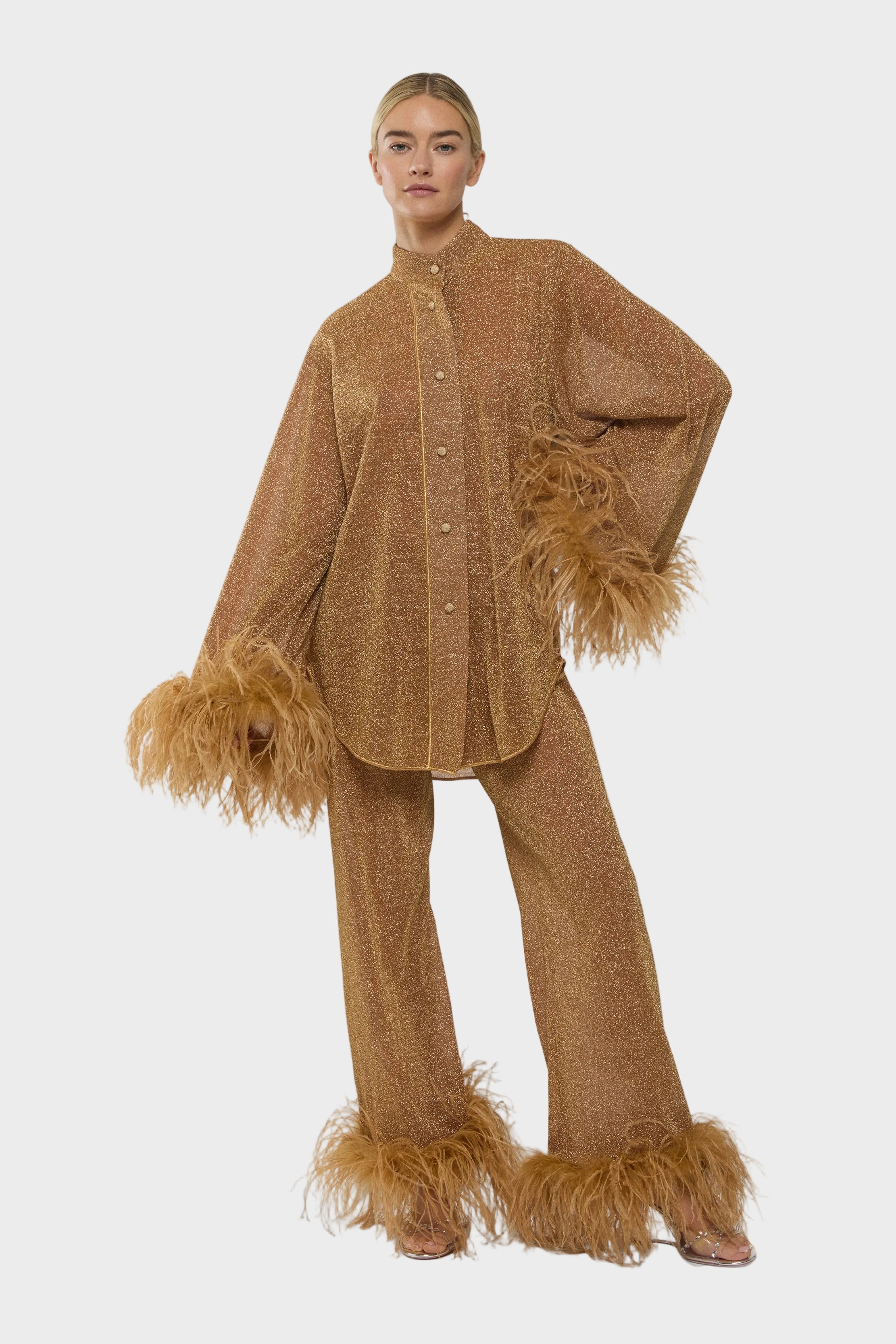 Lumière Plumage Long Pants