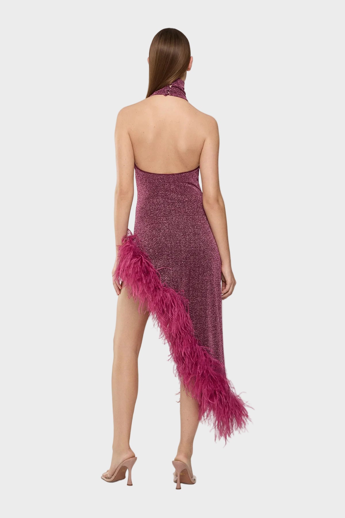 Lumière Plumage Turtleneck Dress