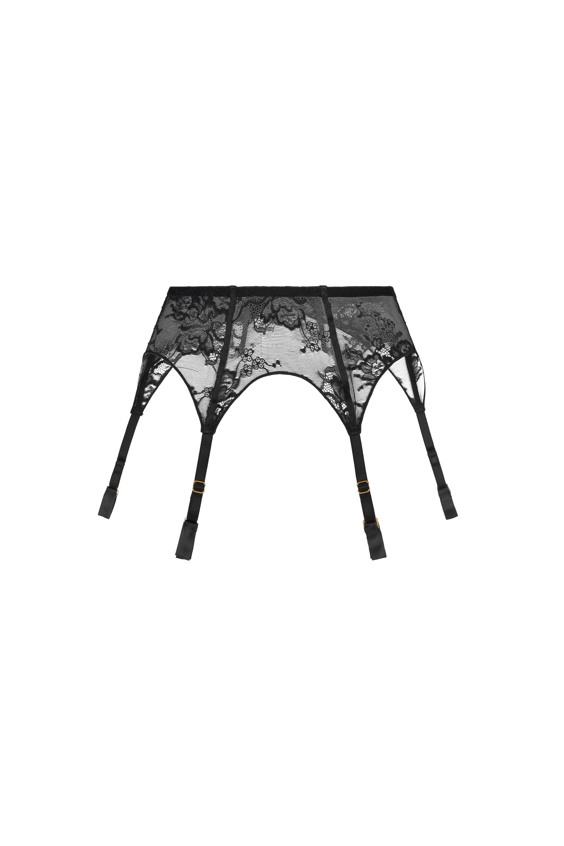 Soft Lace Suspender Belt