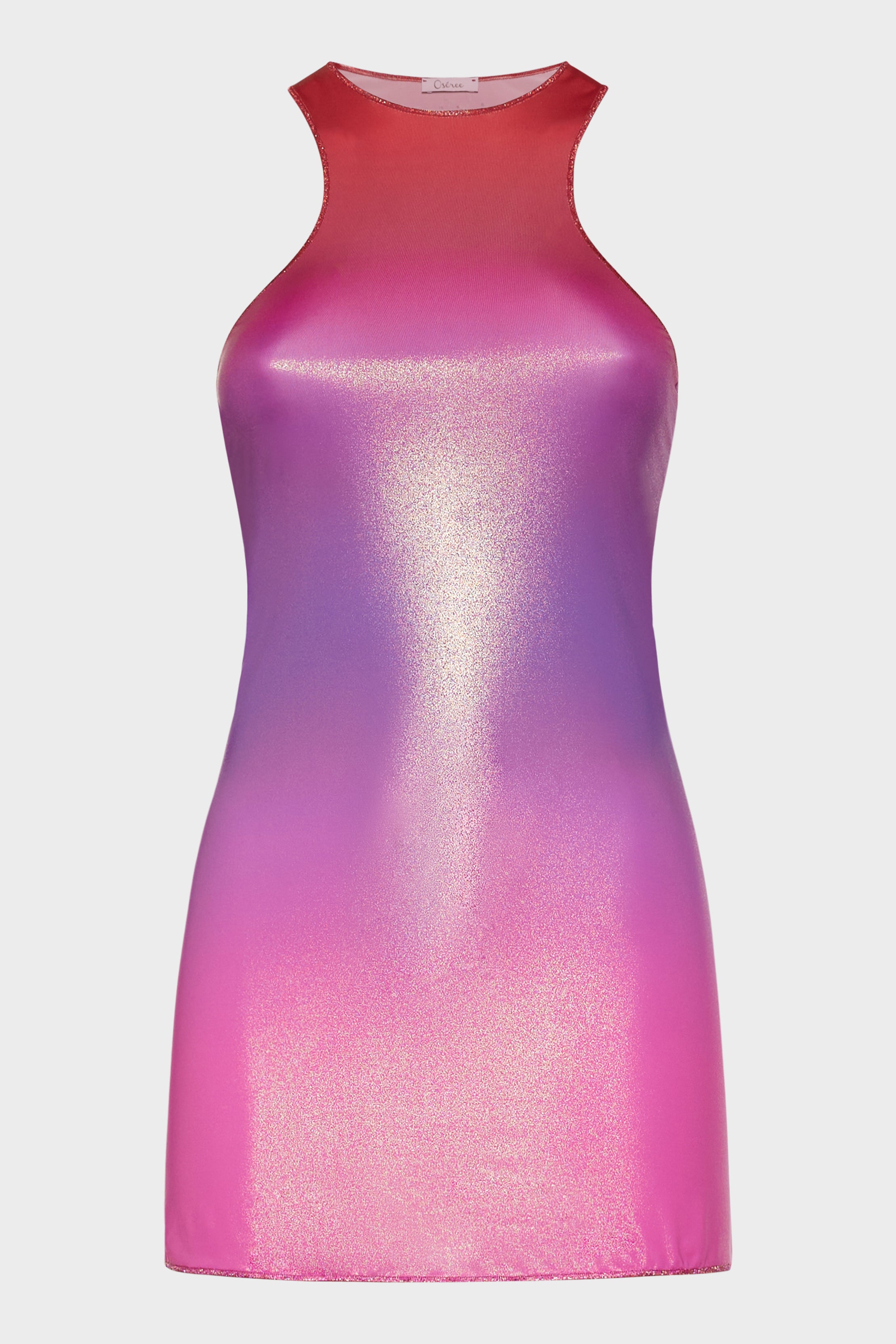 Glossy Degradè Mini Dress