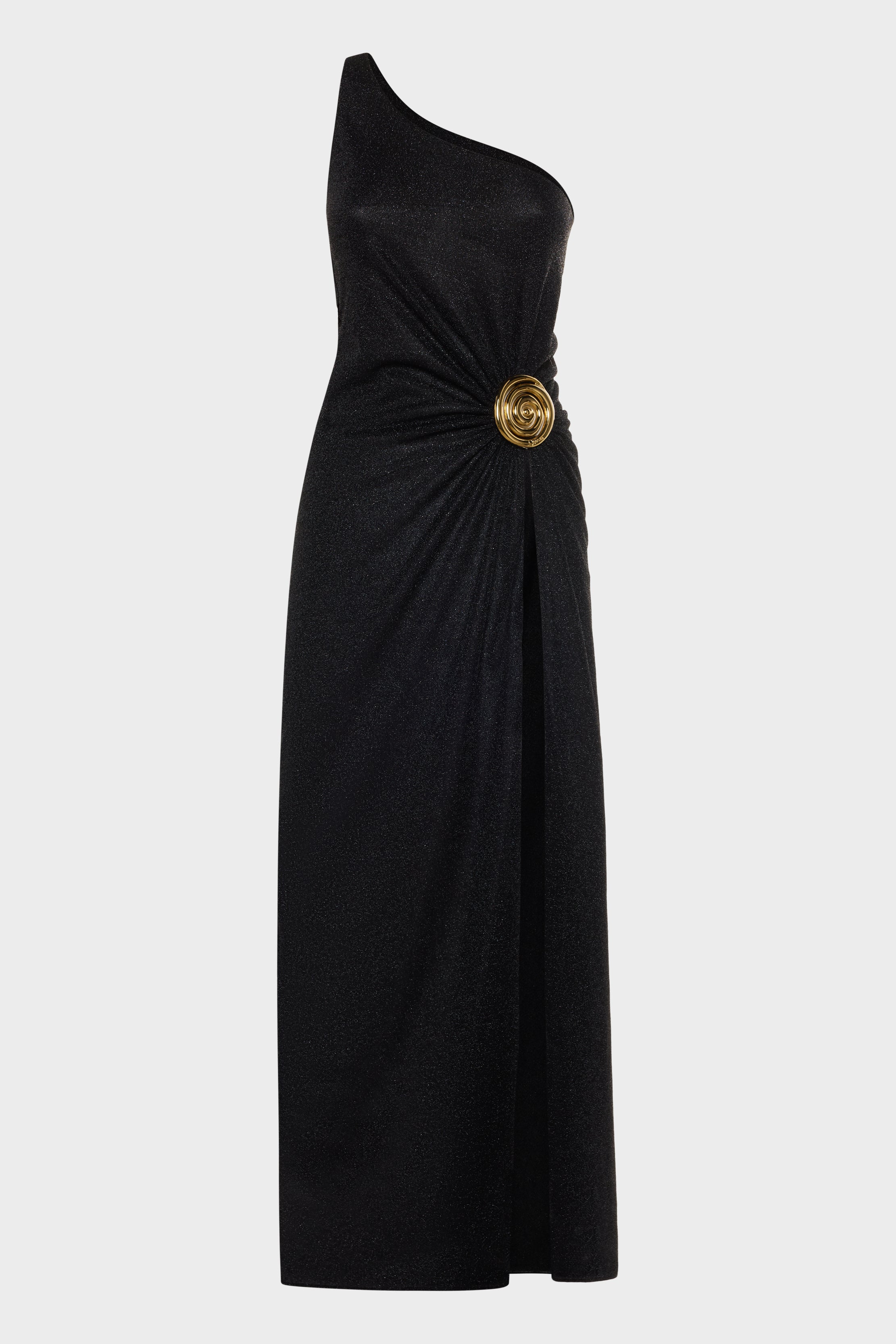 Lumière Spiral One Shoulder Dress