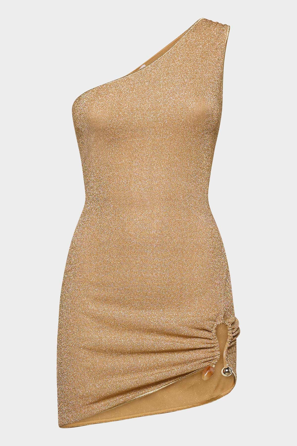 Lumière Stones One Shoulder Dress