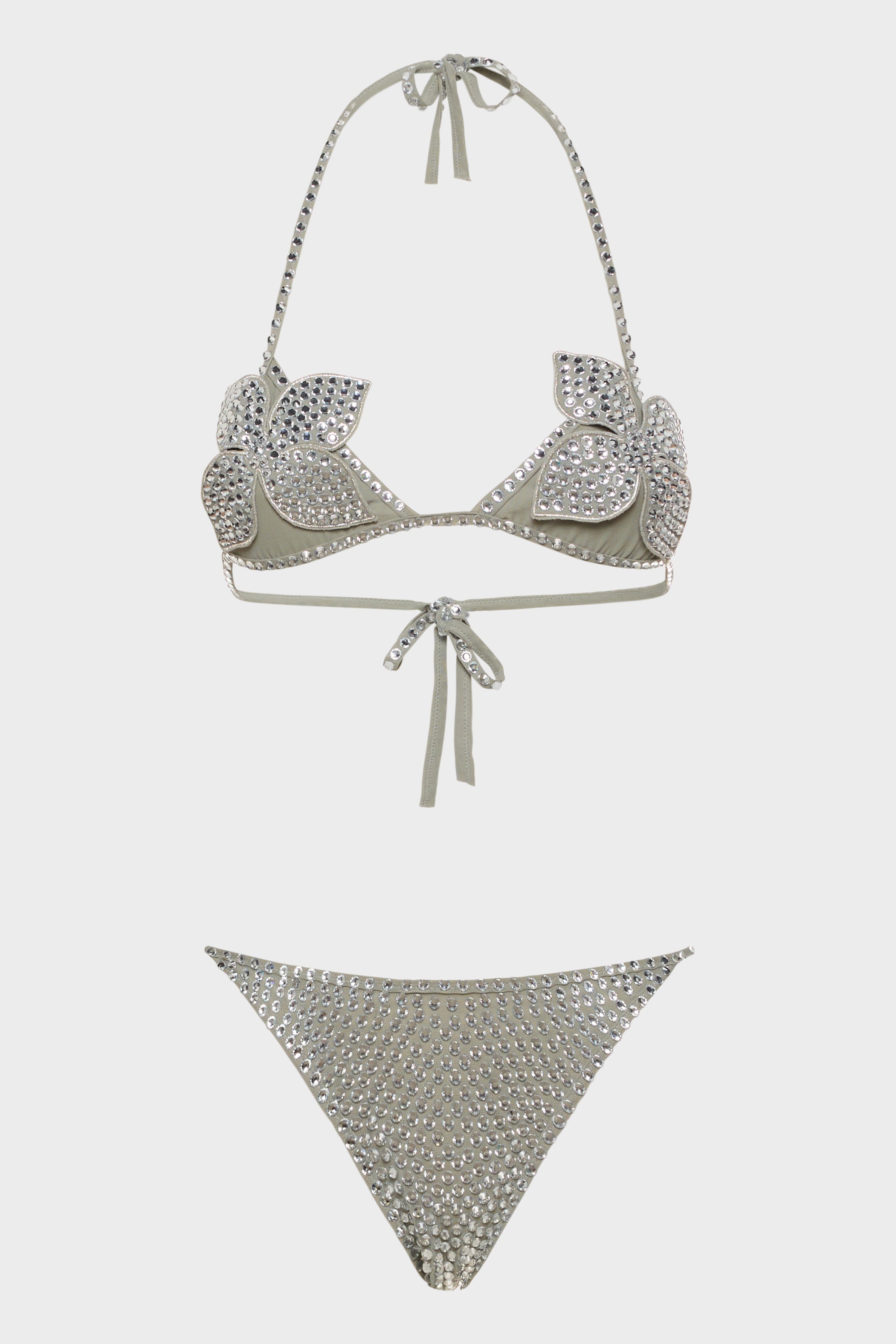 Crystal Flower Two Piece
