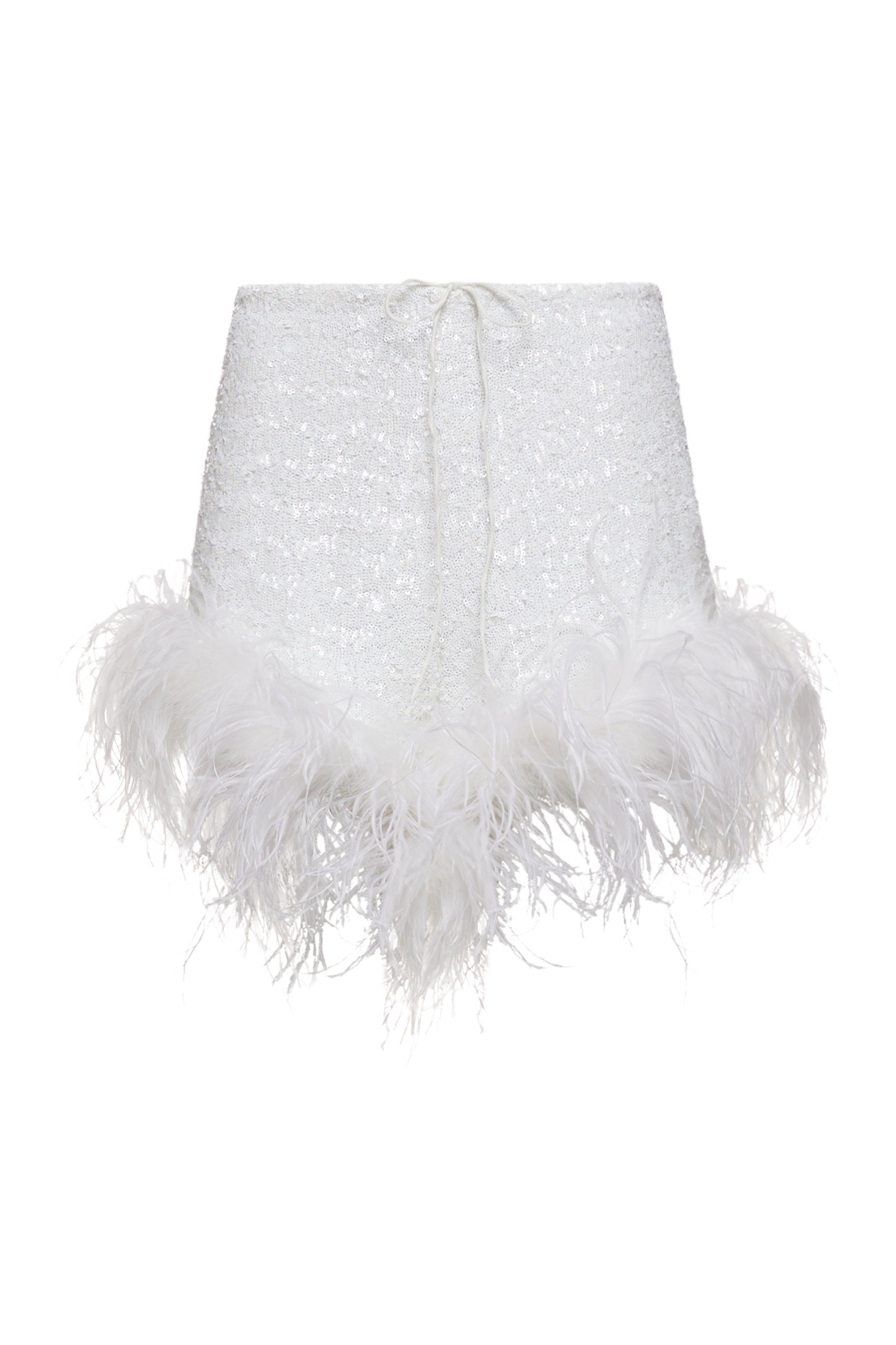 Paillettes Plumage Shorts