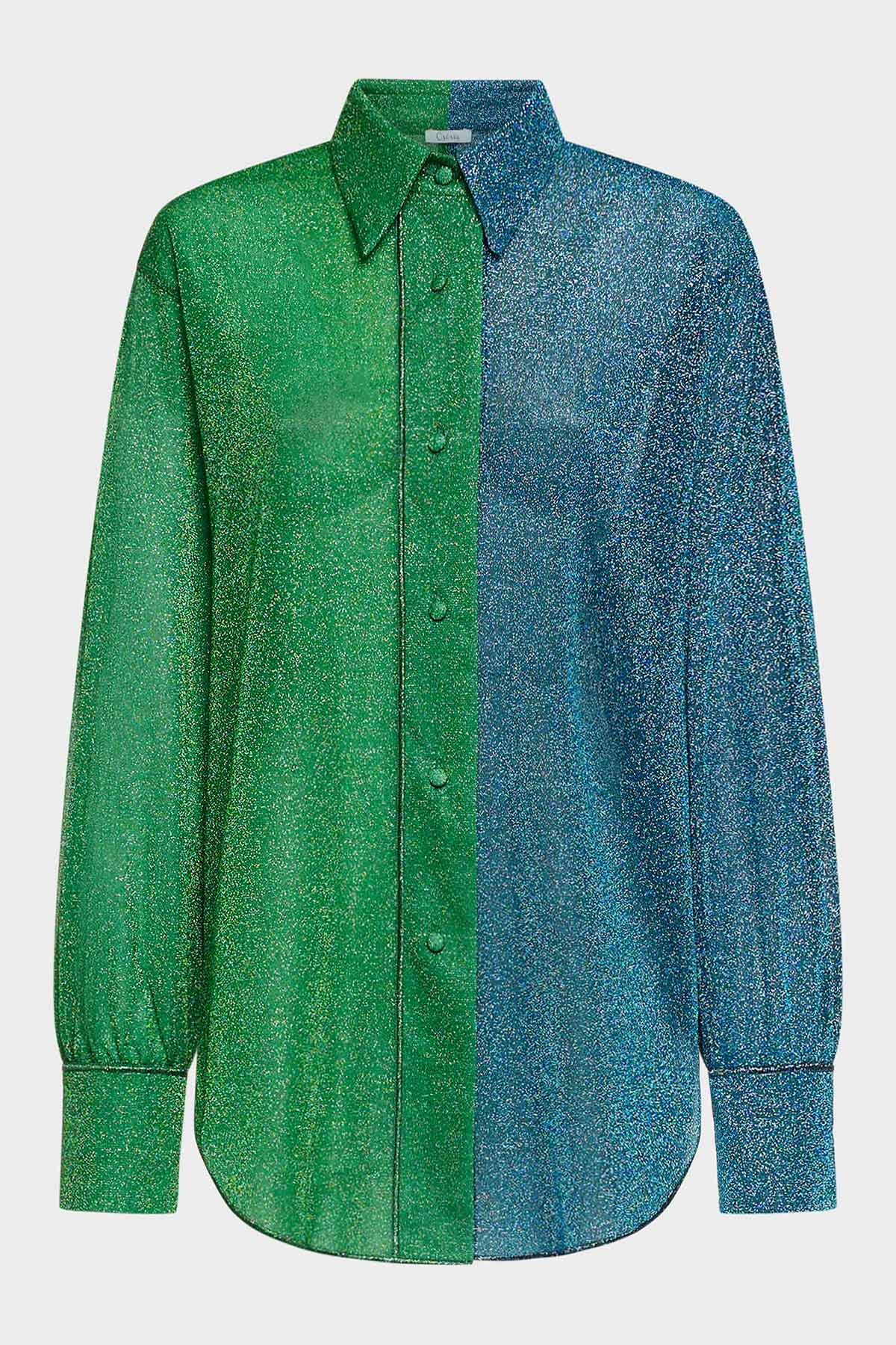 Lumière Bicolor Long Shirt