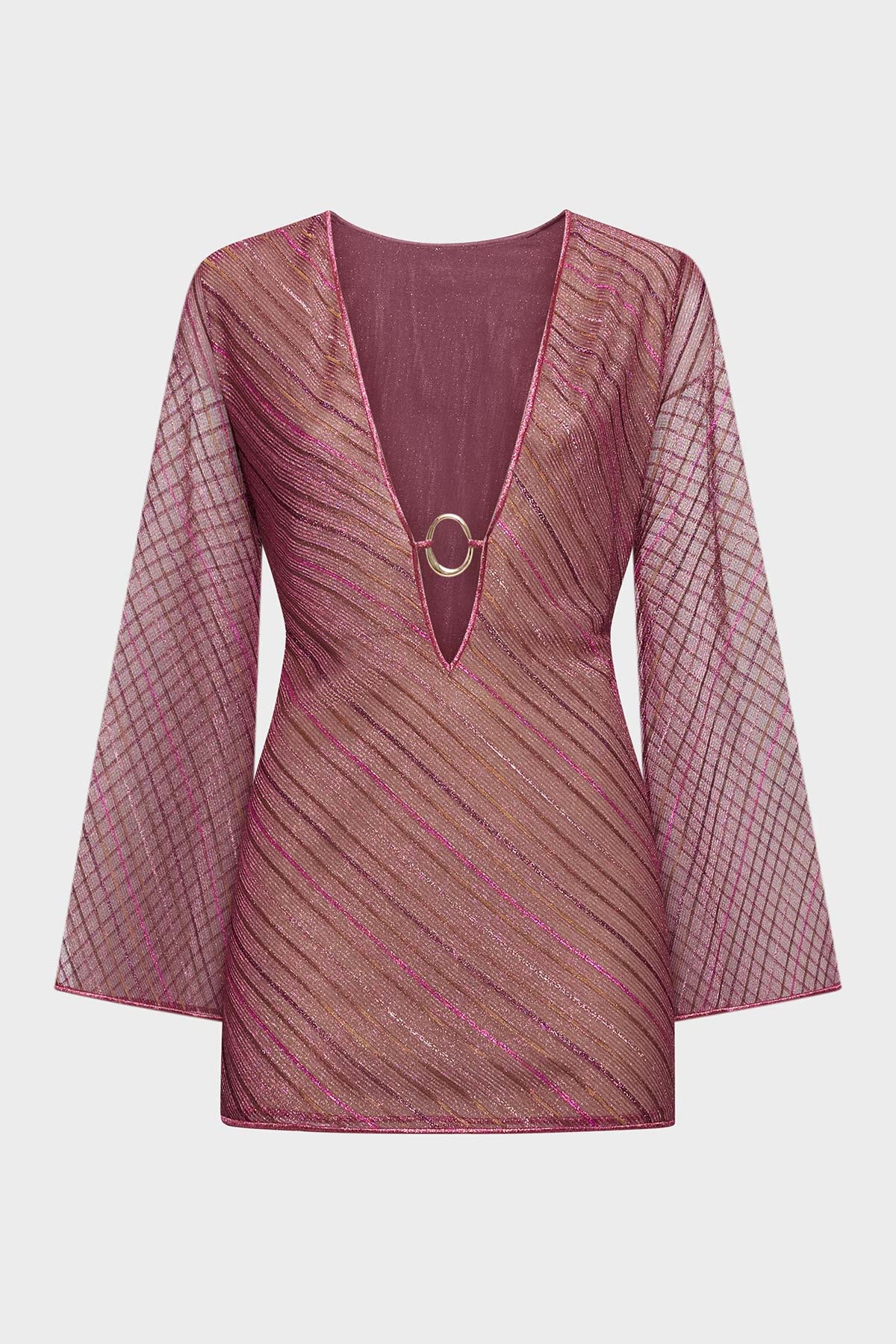 oseree pink dress Oseree Pink Vacation Dress | Beach Club Outfits, Ibiza Outfits, Coverup, Swim Coverup by Oseree