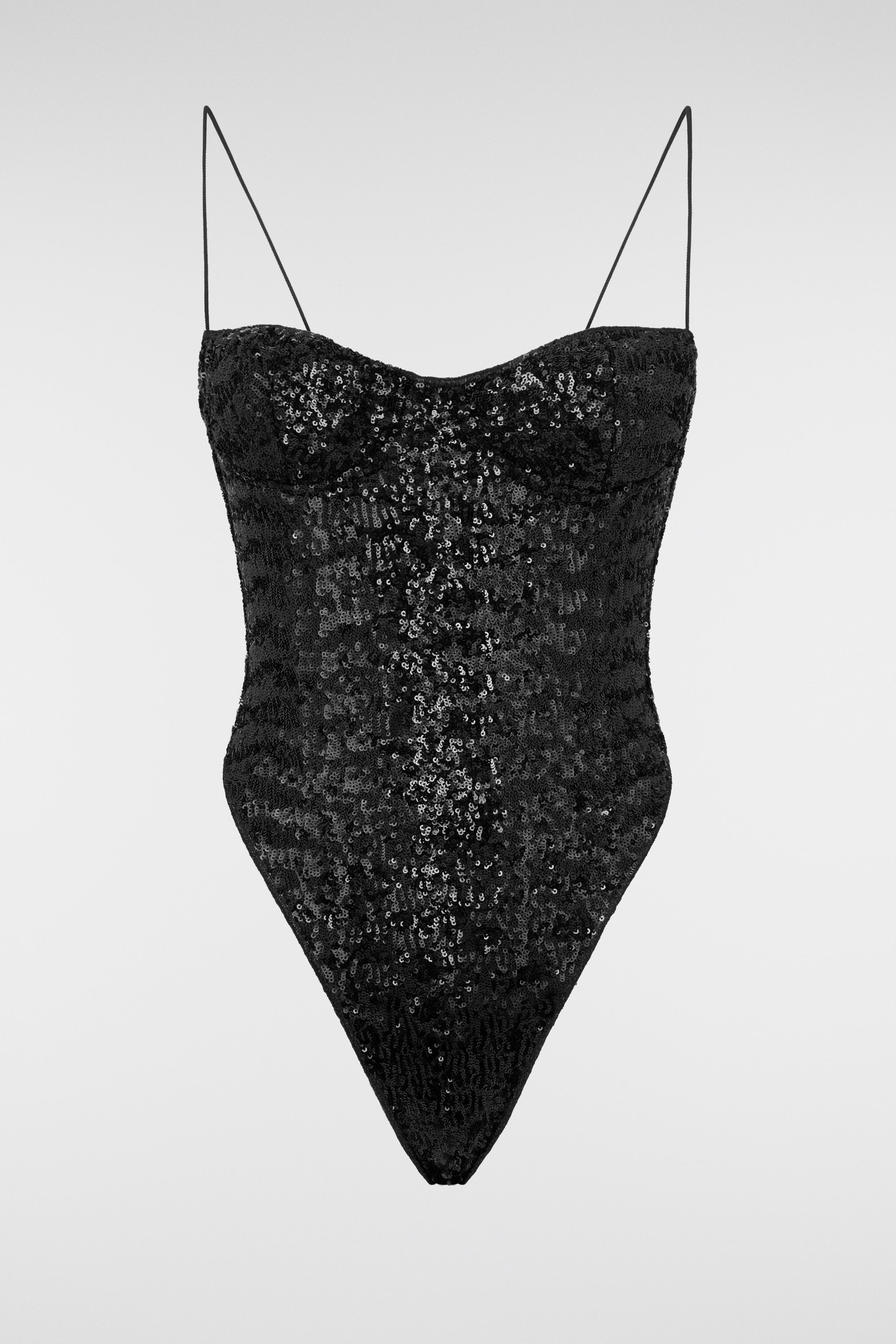 Paillettes Balconette Maillot