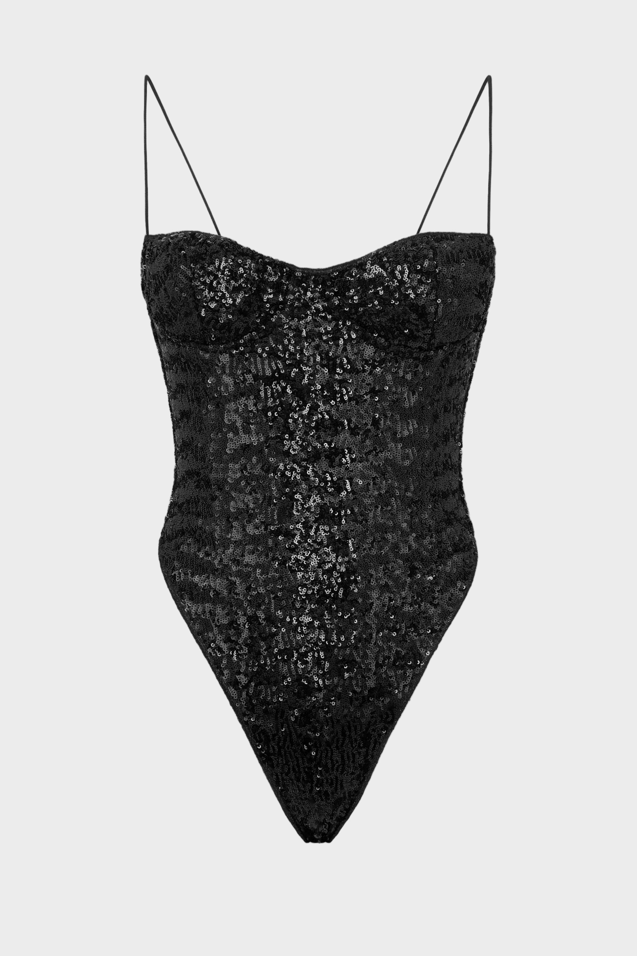 Paillettes Balconette Maillot