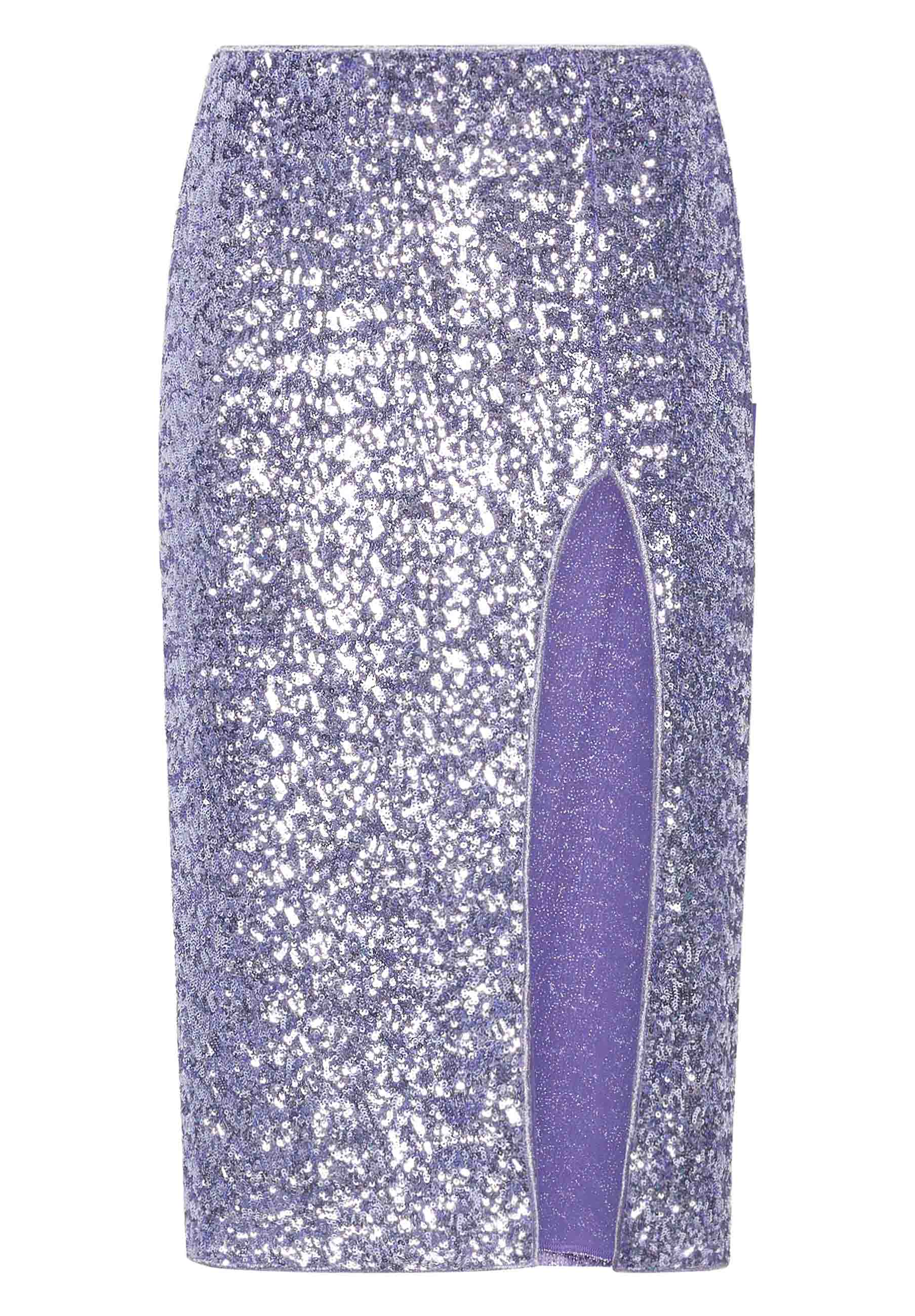HS23 Paillettes Tube Skirt
