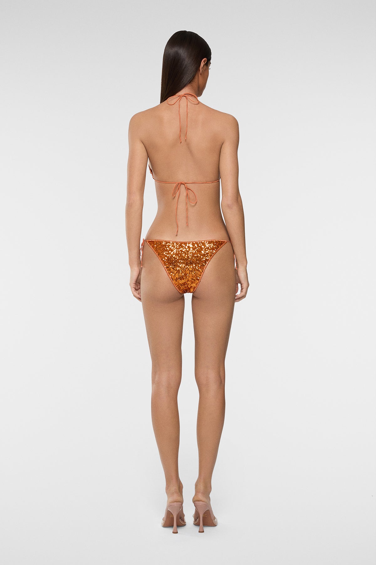 Paillettes Crossed Bikini