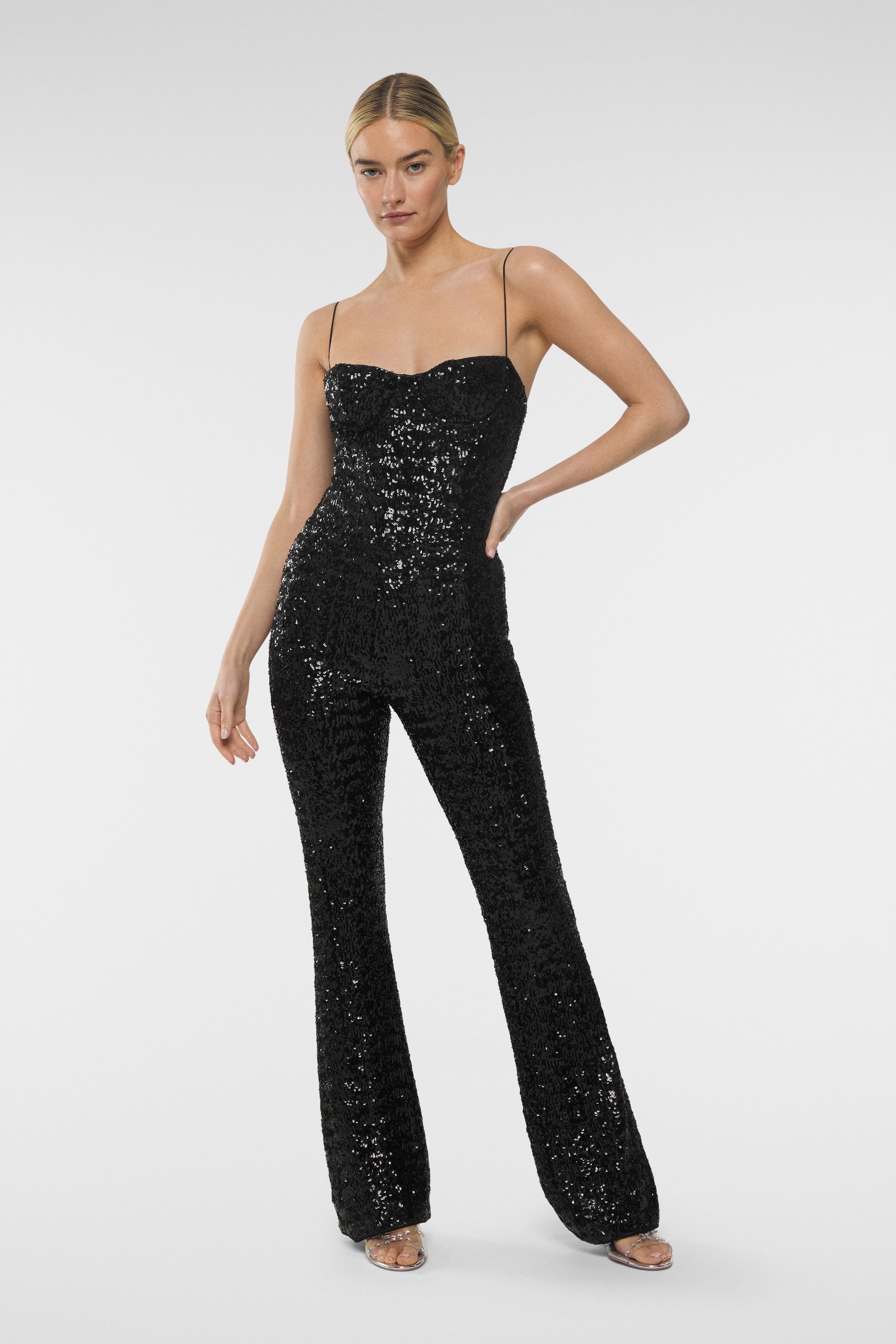 Paillettes Wide Pants