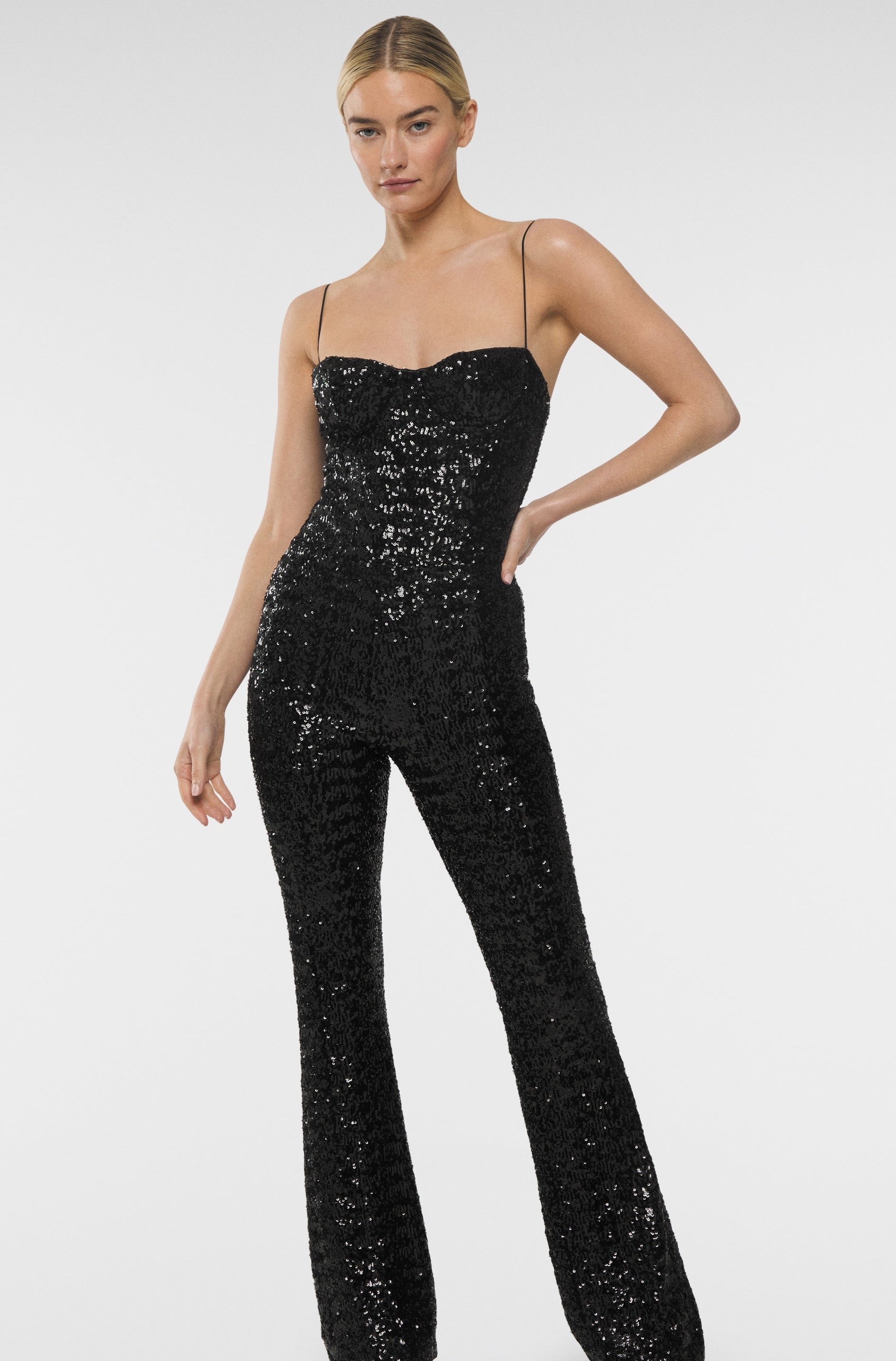 Paillettes Wide Pants