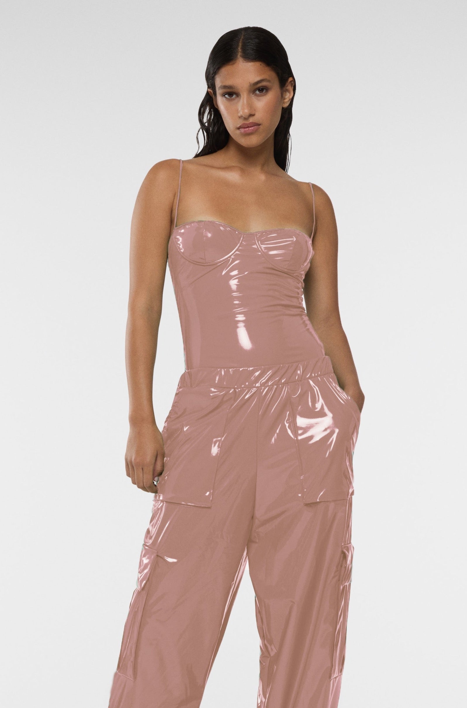 Latex Cargo Pants