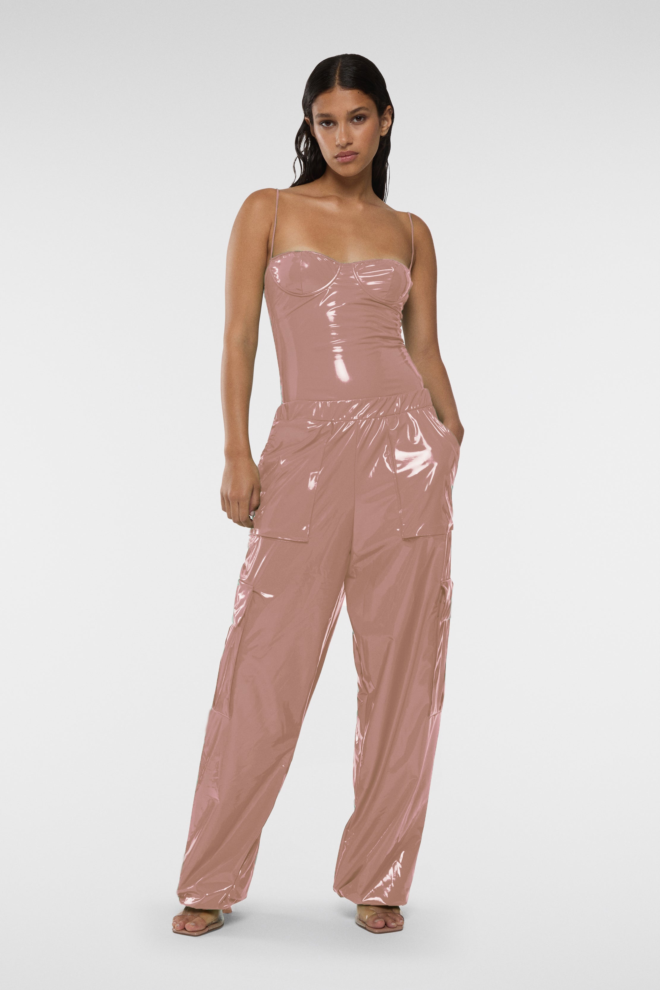 Latex Cargo Pants