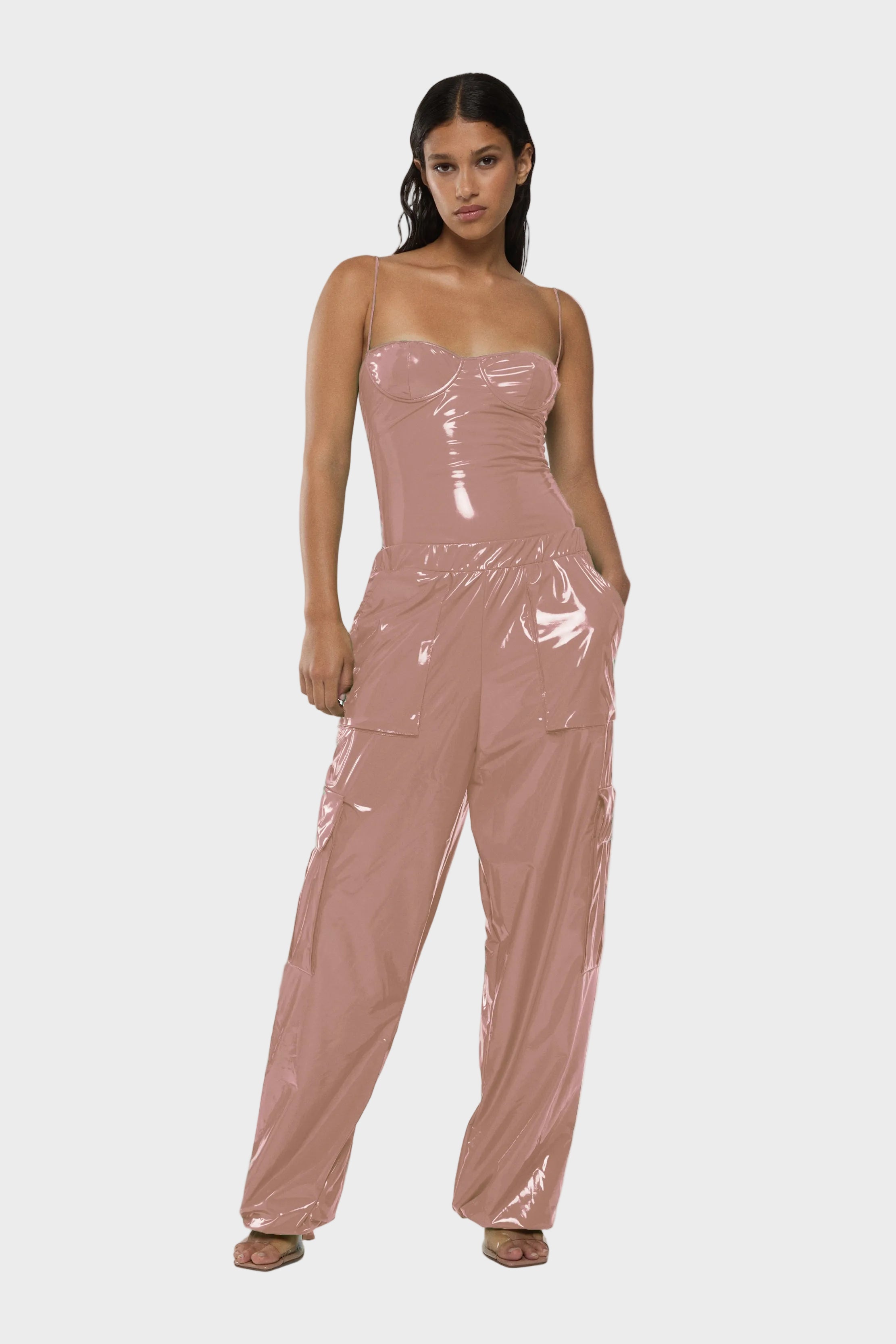 Latex Cargo Pants