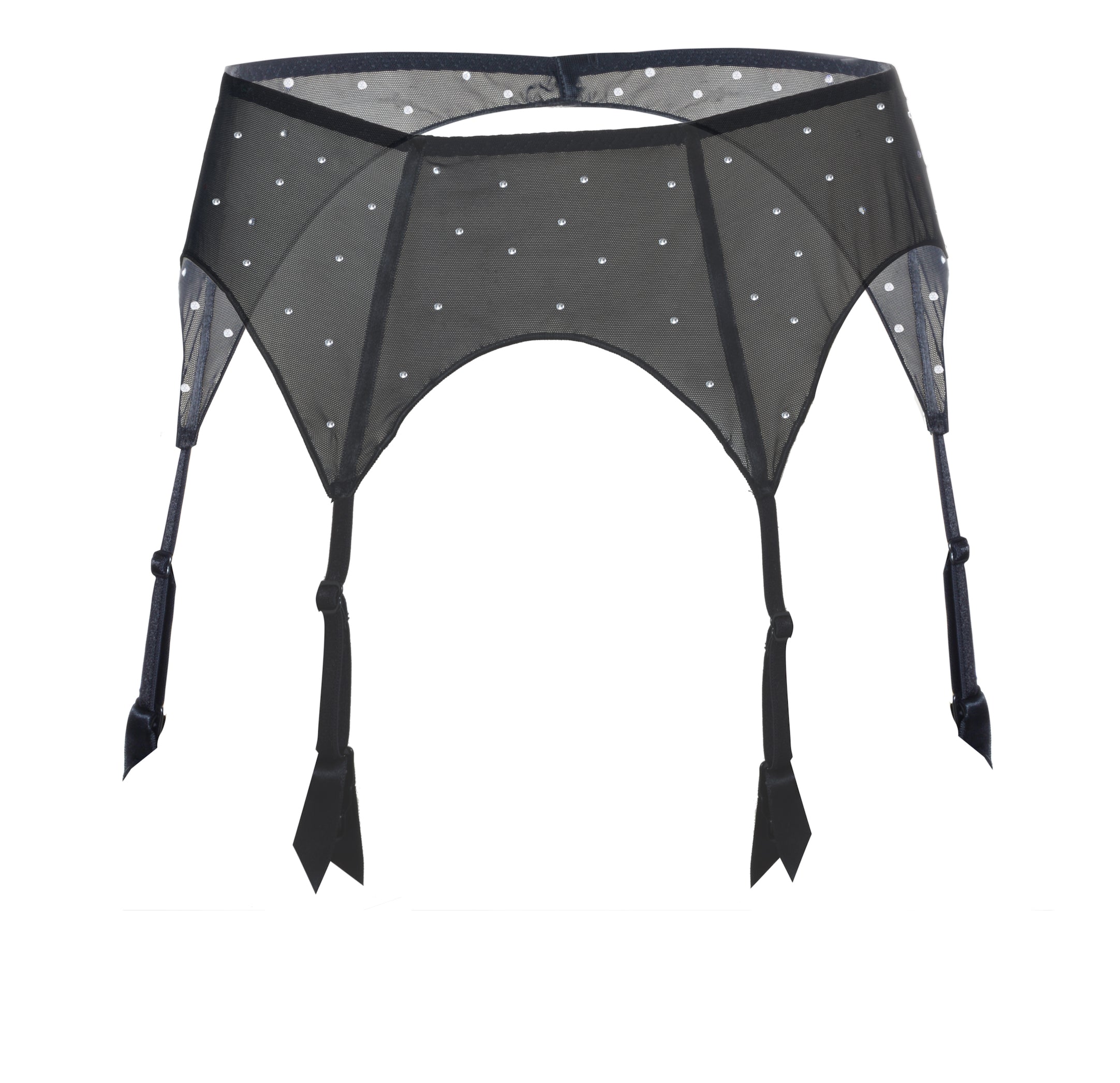 Gem Suspender Belt