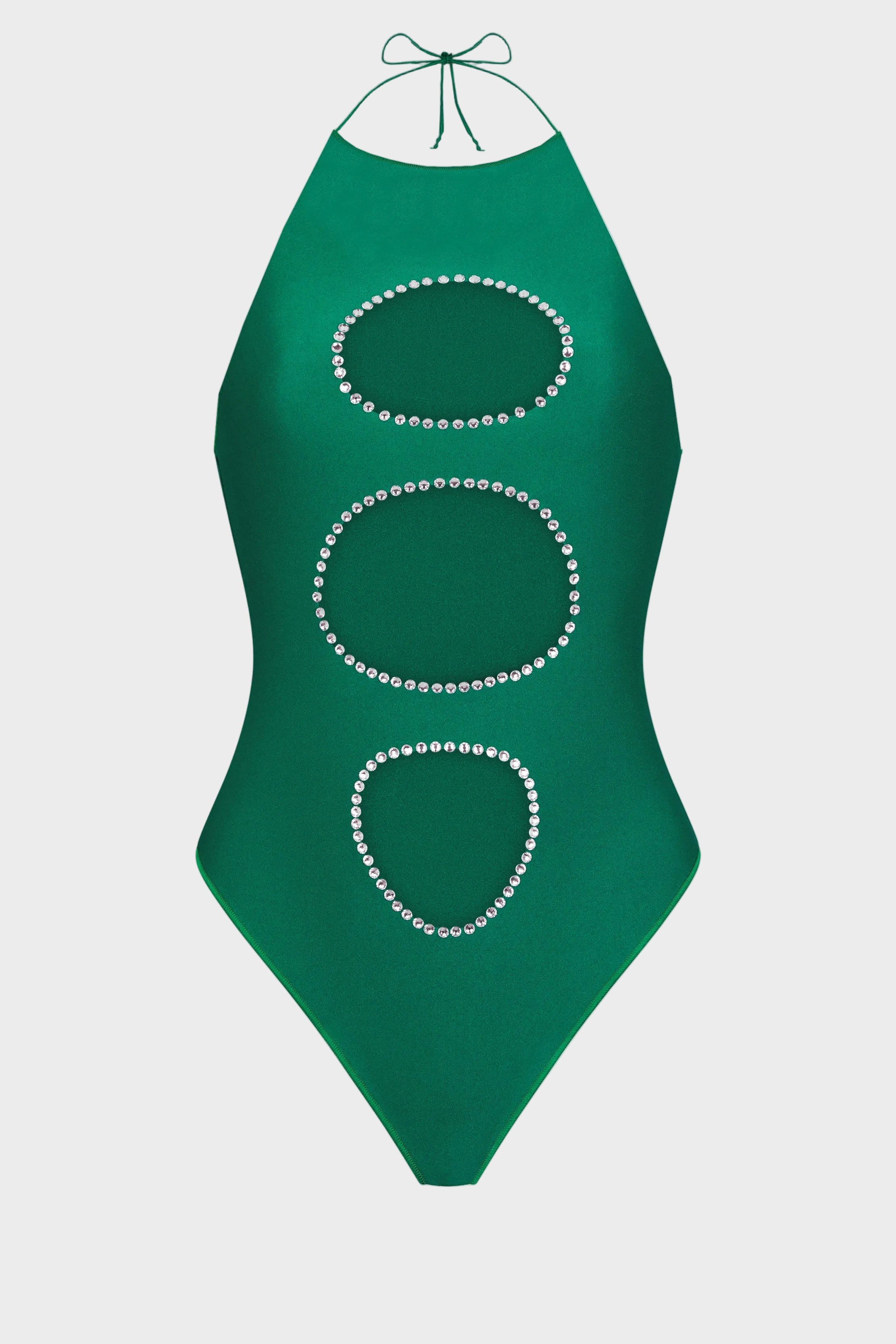 Gem Cut Out Maillot