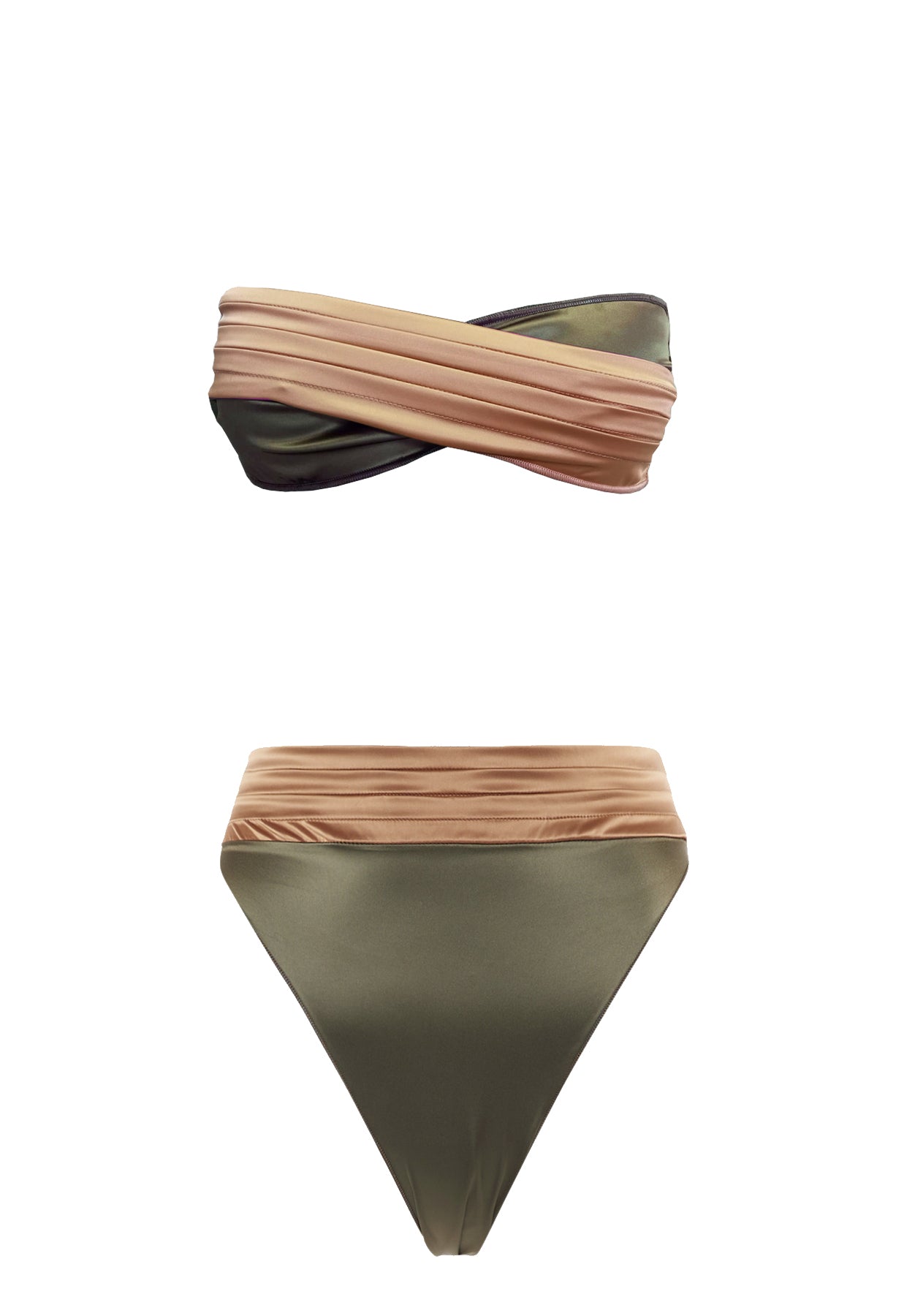 Satin Twist 90s Bottom