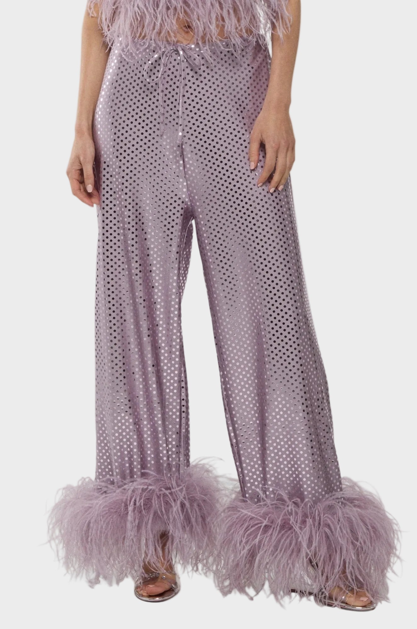 Disco Plumage Pants