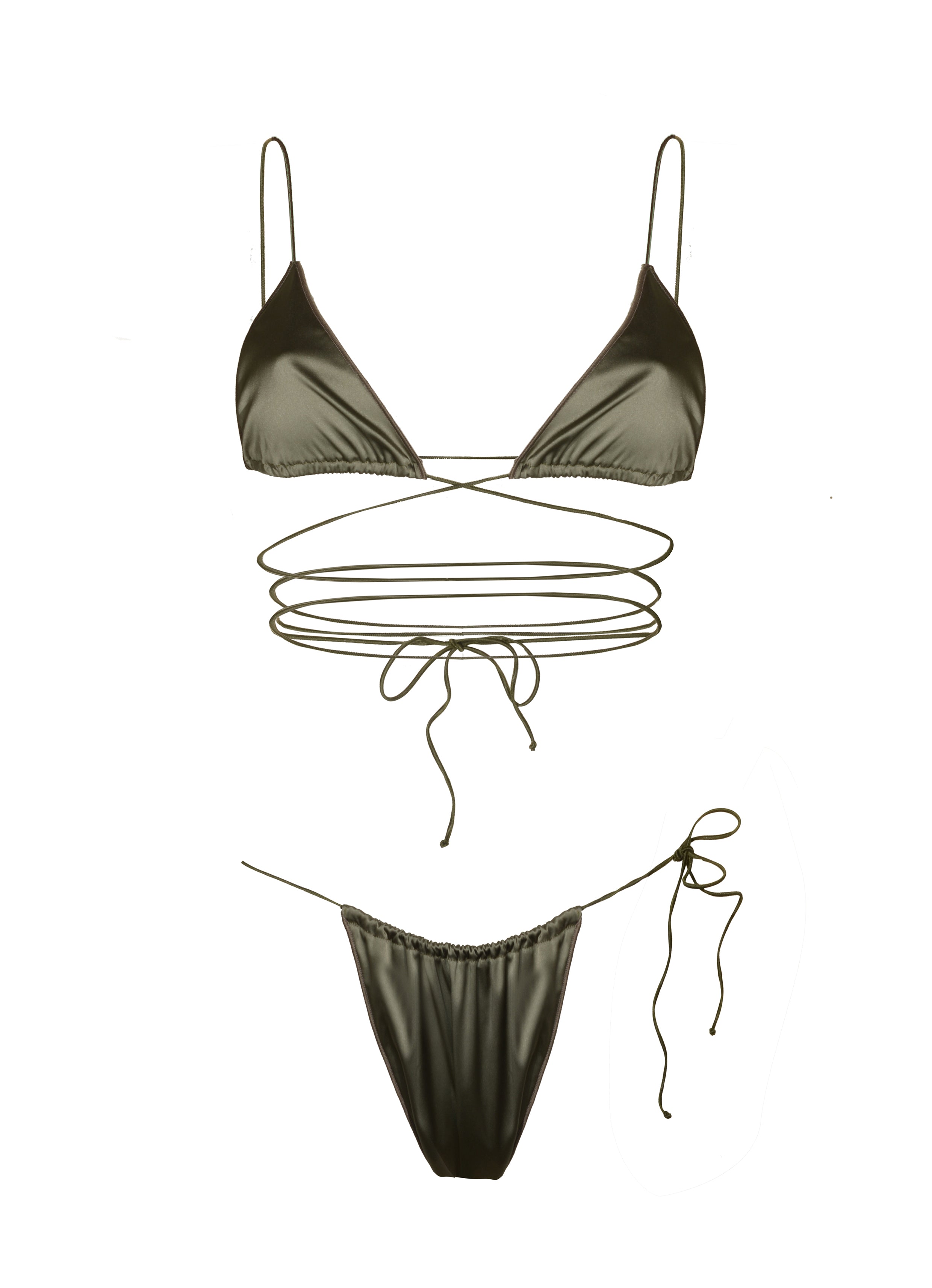 Satin Lacè Microkini
