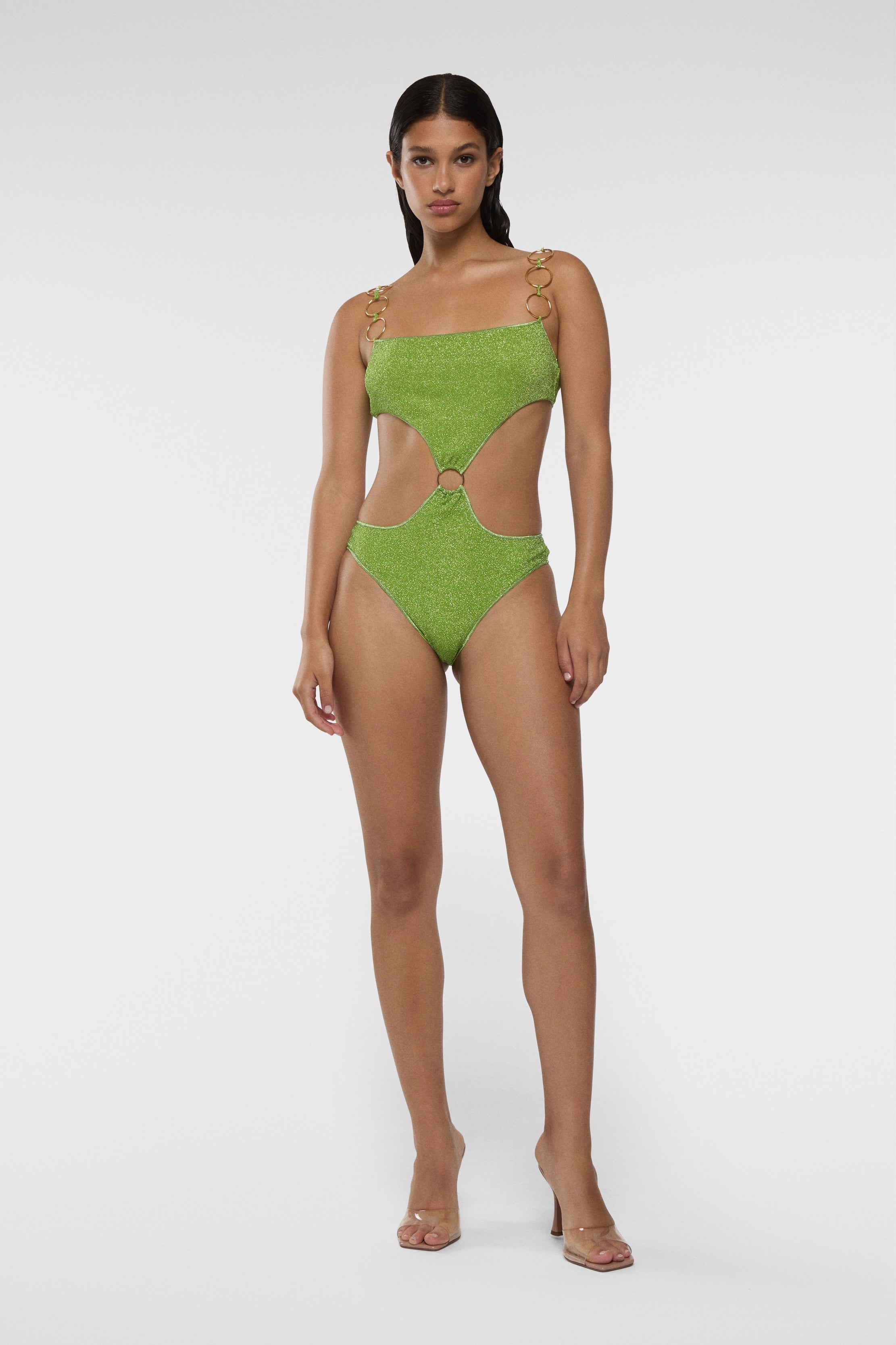 Lumière Ring Cut Out Maillot