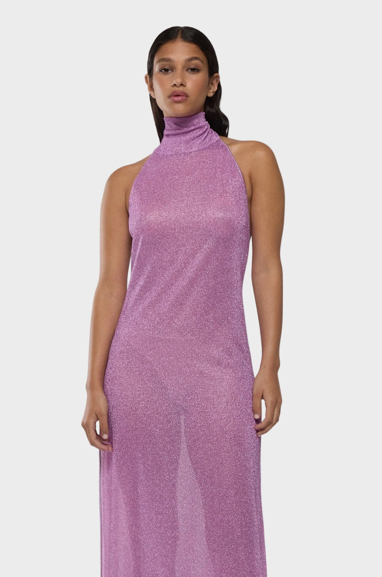 Lumière Turtleneck Dress