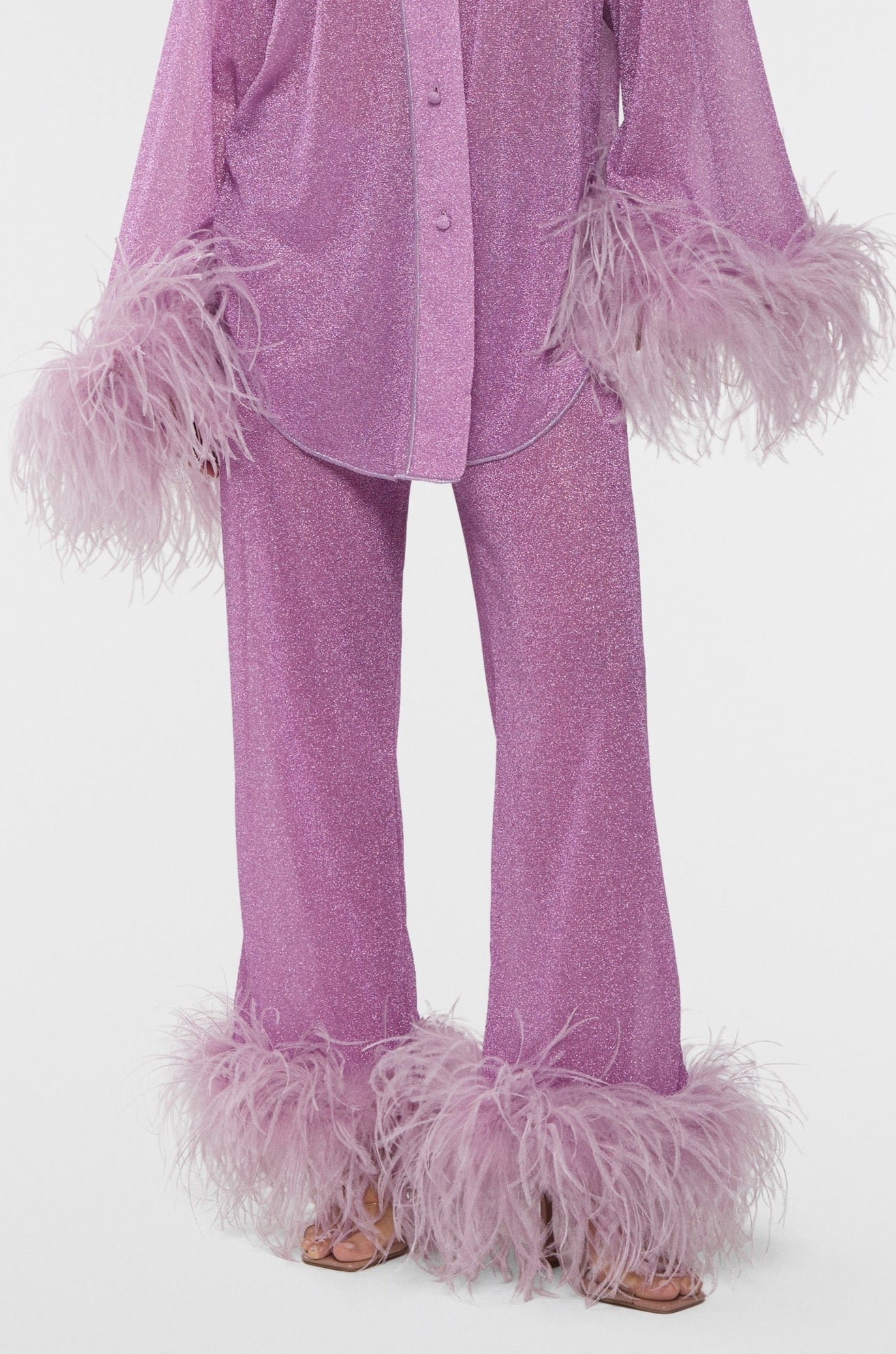 SS24 Lumière Plumage Long Pants