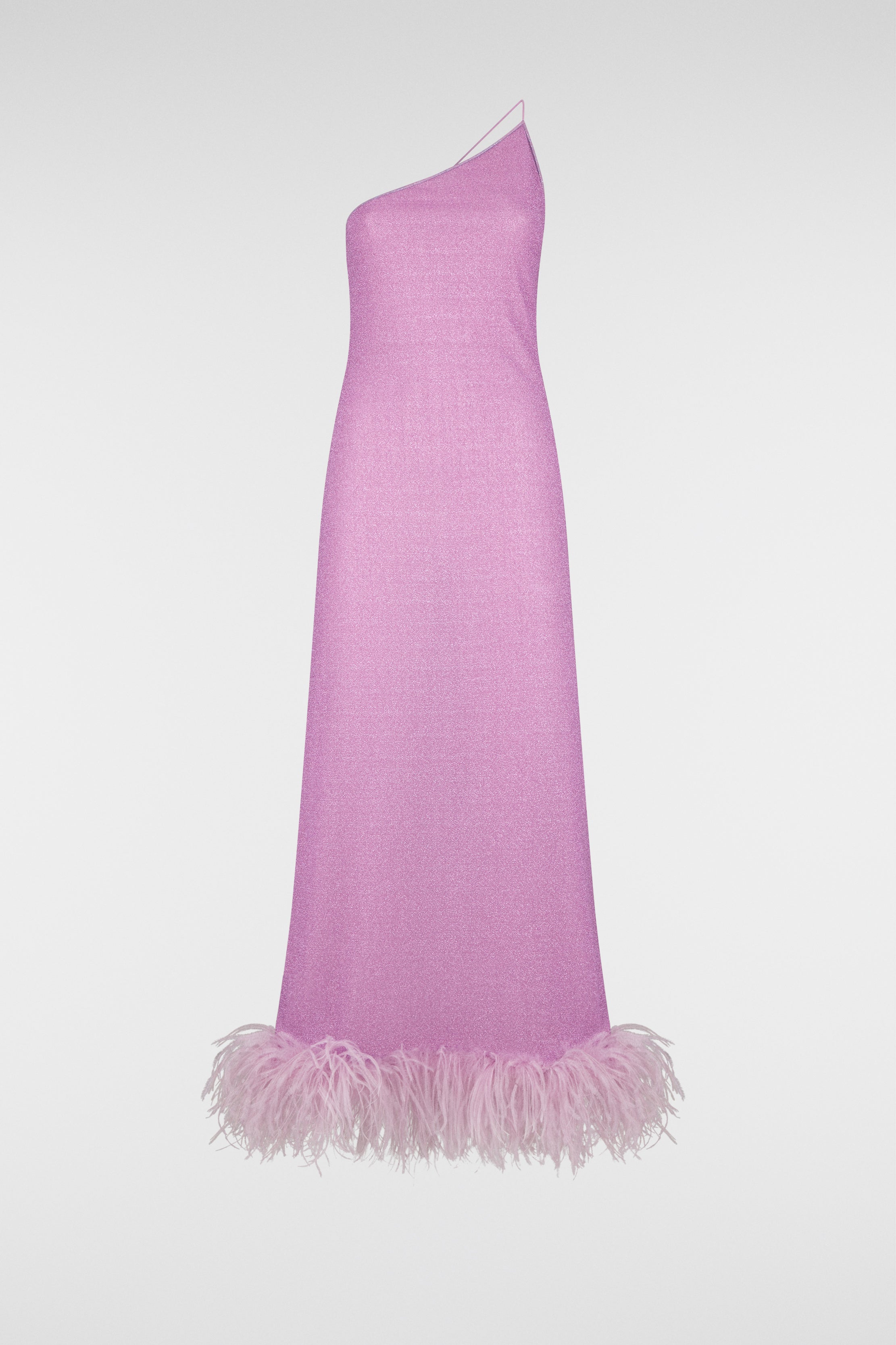 Lumière Plumage One Shoulder Dress