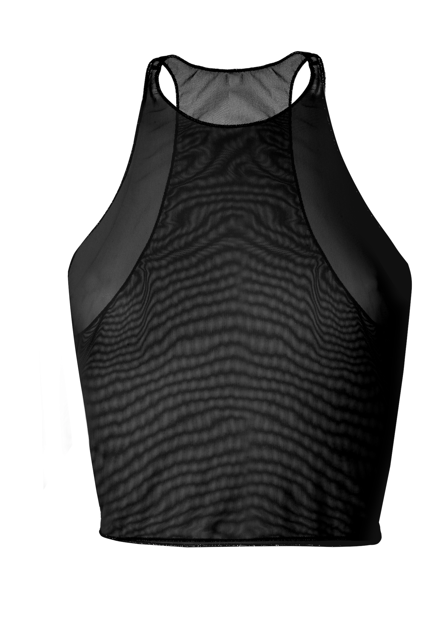 Mesh Sporty Crop Top