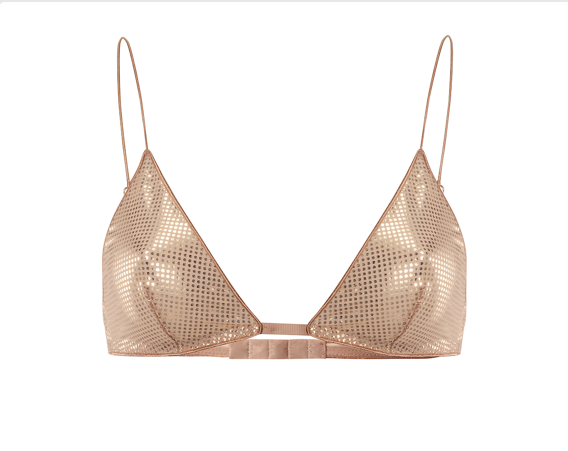 Disco Triangle Bra