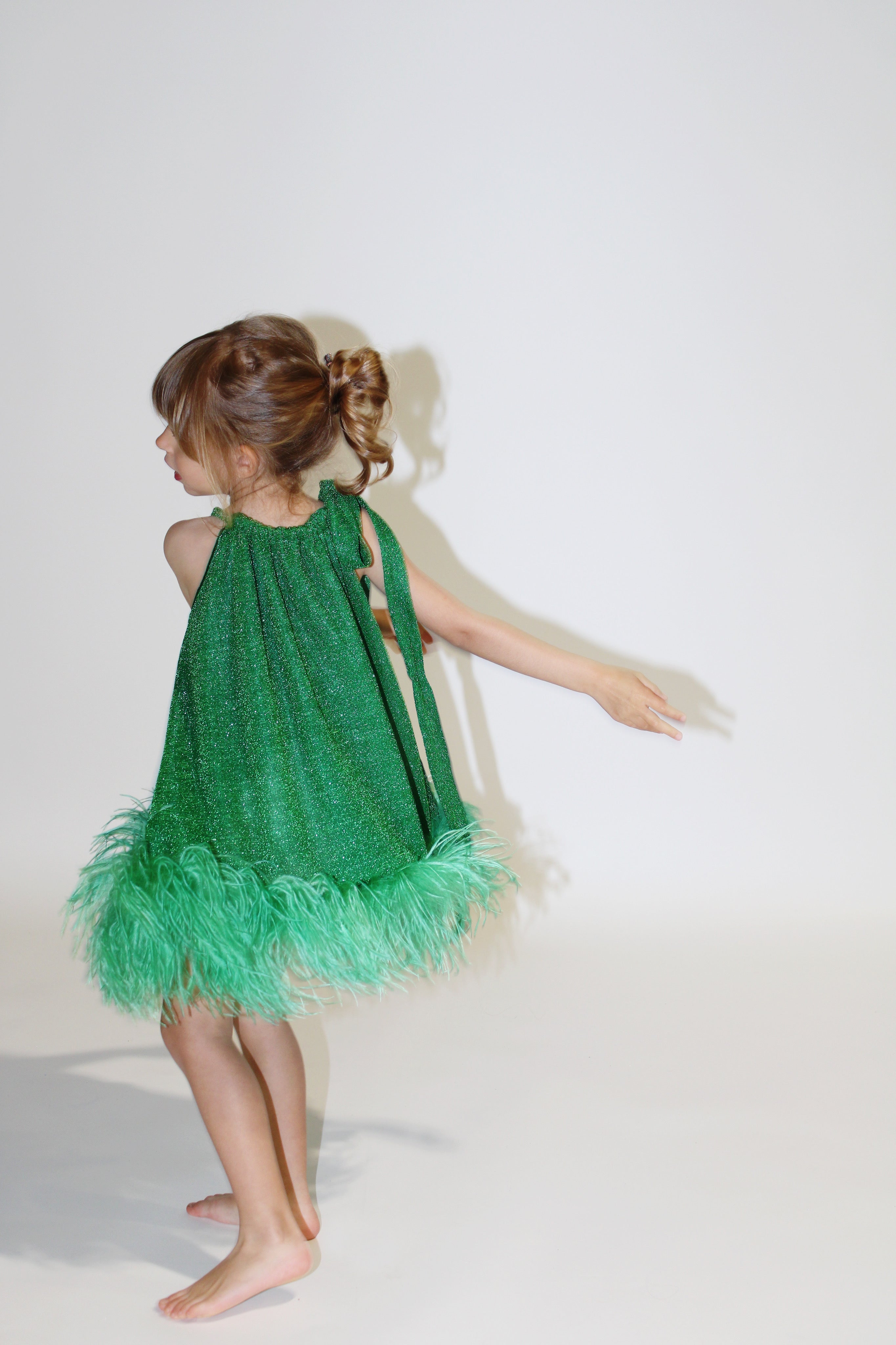 OseMini Lumire Plumage Dress OseMini Lumire Plumage Dress