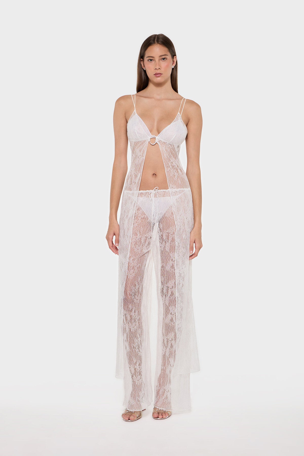 Bridal Lace O Gem Kaftan